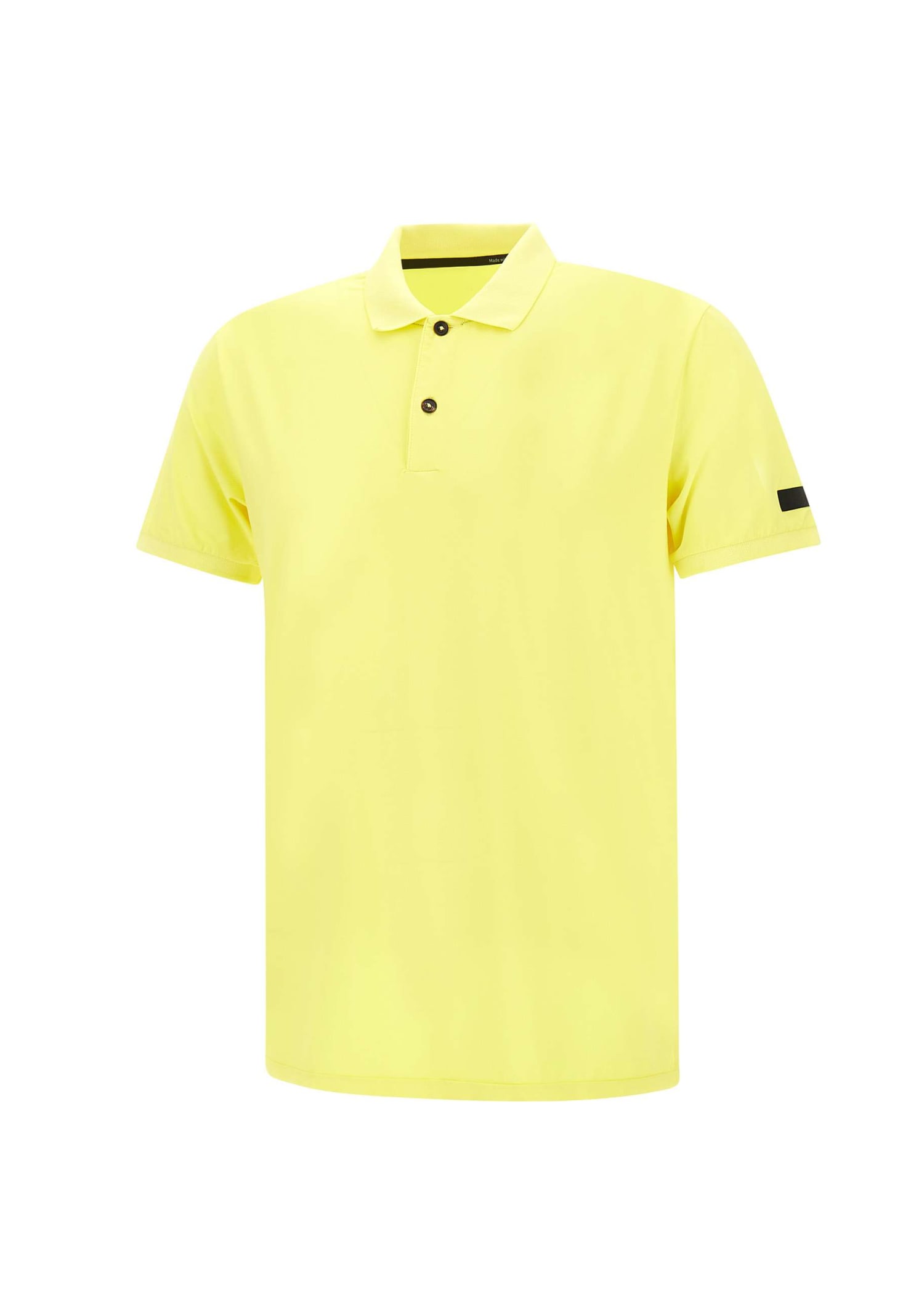 Shop Rrd - Roberto Ricci Design Gdy Oxford Cotton T-shirt In Yellow