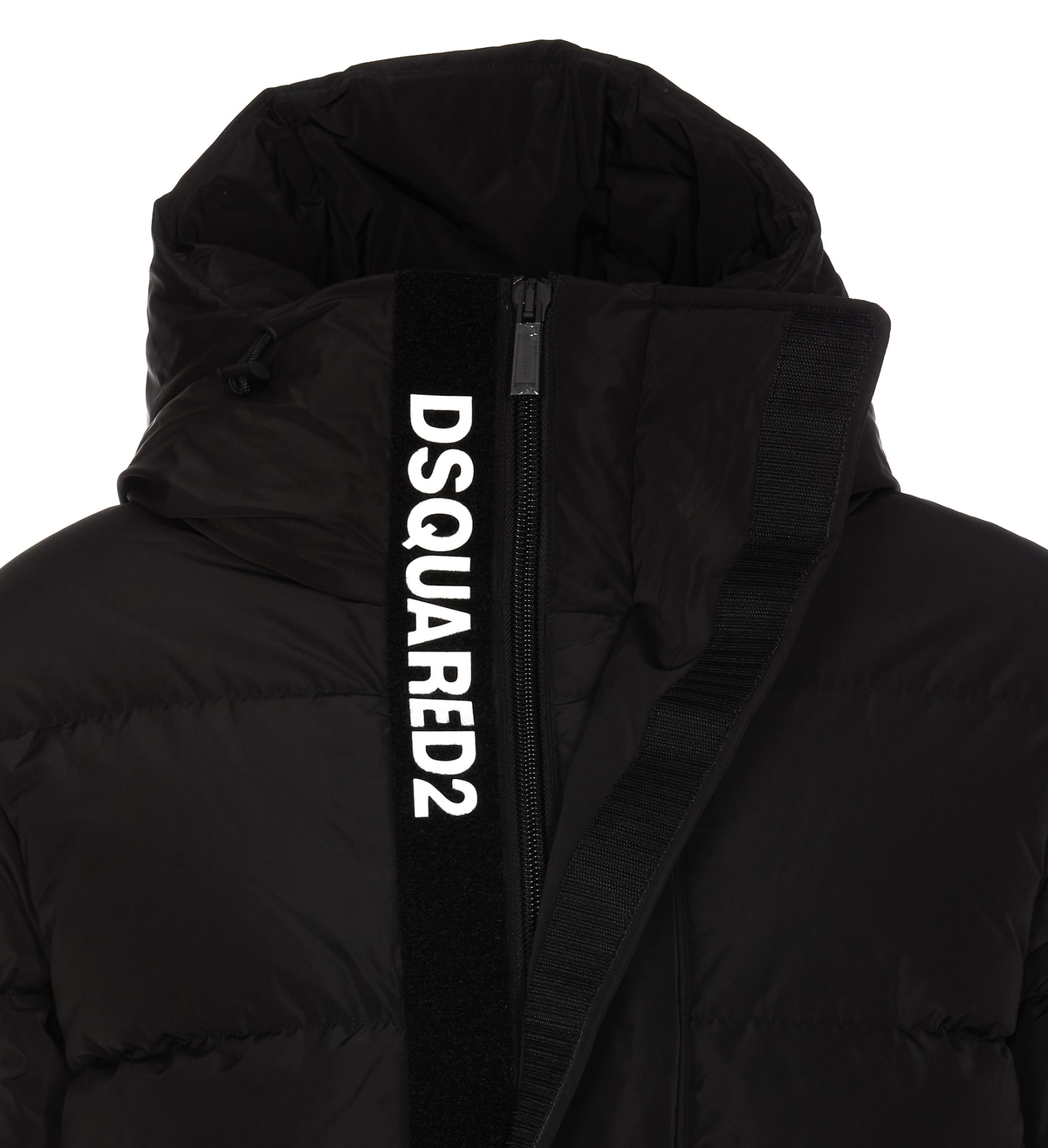 Shop Dsquared2 Down Jacket In Black