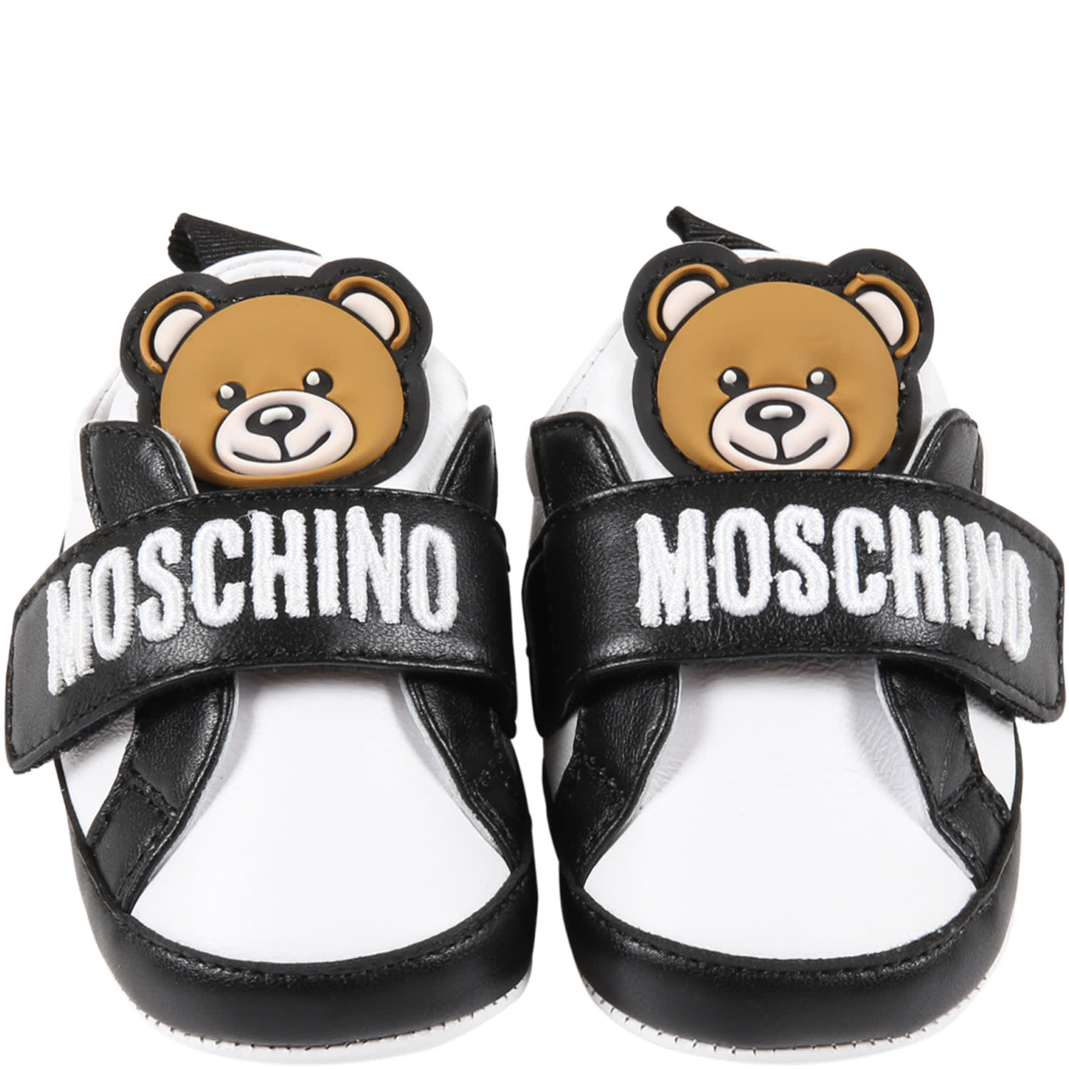 Moschino Multicolor Sneakers For Babykids With Teddy Bear