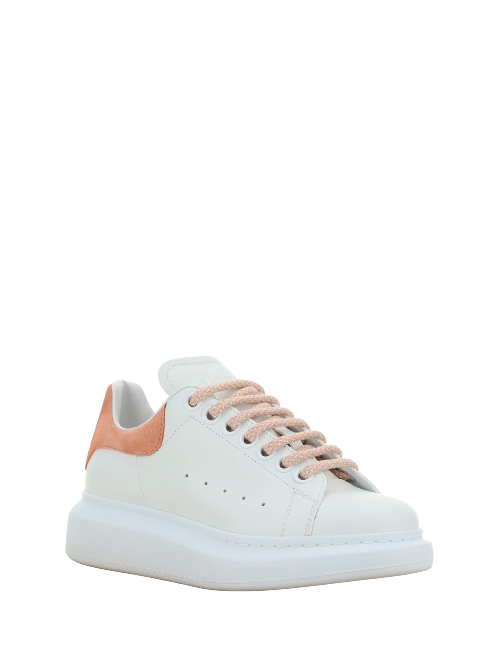 Shop Alexander Mcqueen Sneakers In White/clay