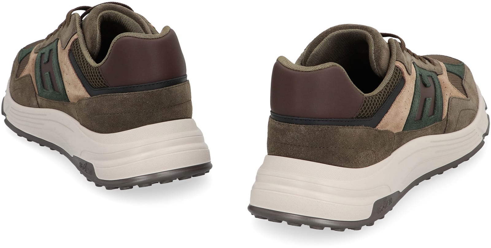 Hogan Hyperlight Low-top Sneakers In Green