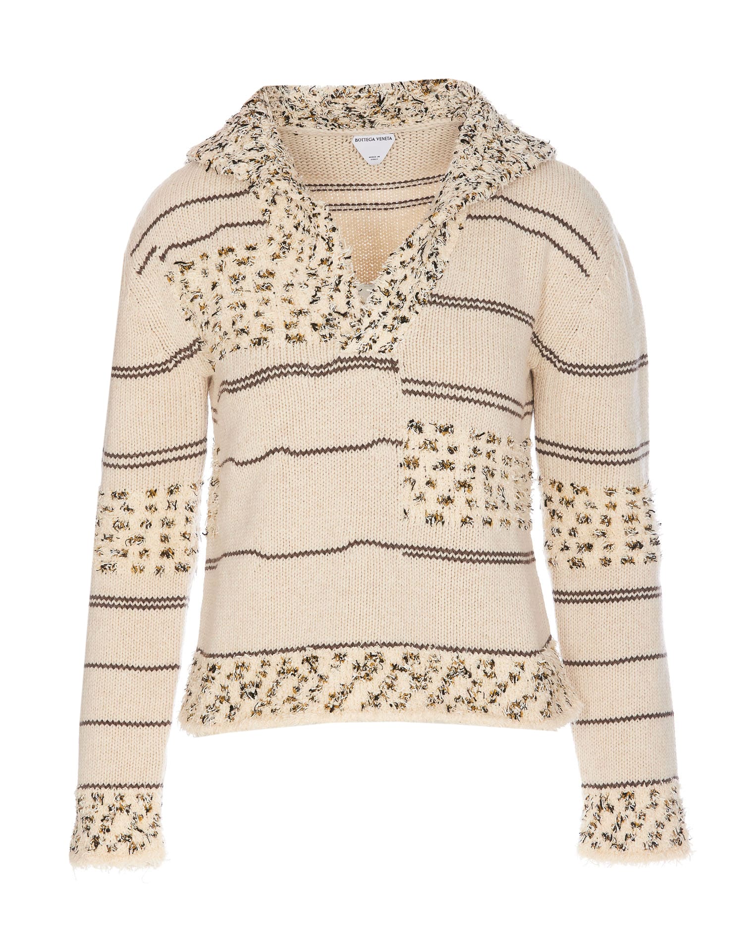 Shop Bottega Veneta Sweater In Beige