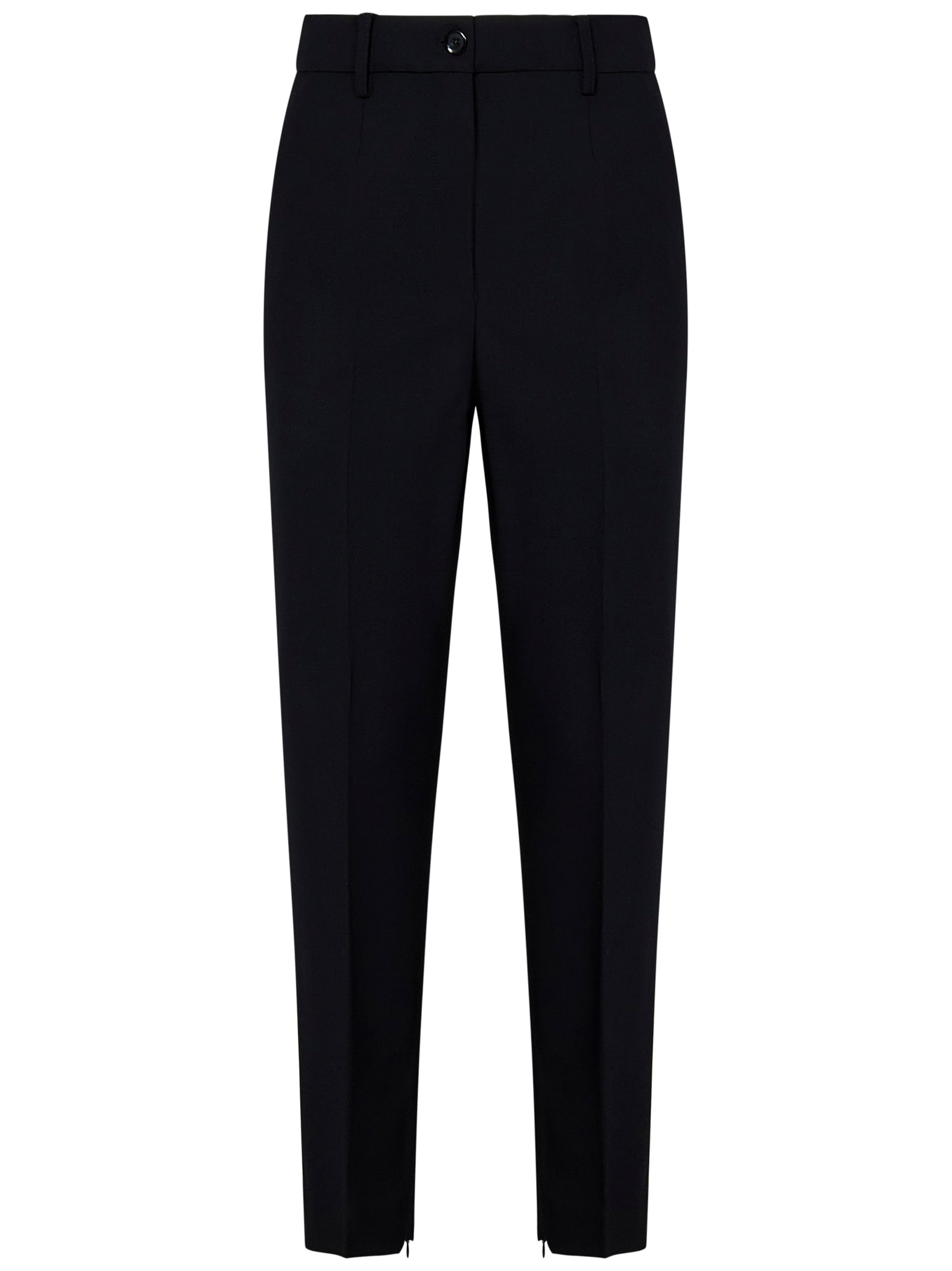 Shop Pinko Palau Trousers In Black