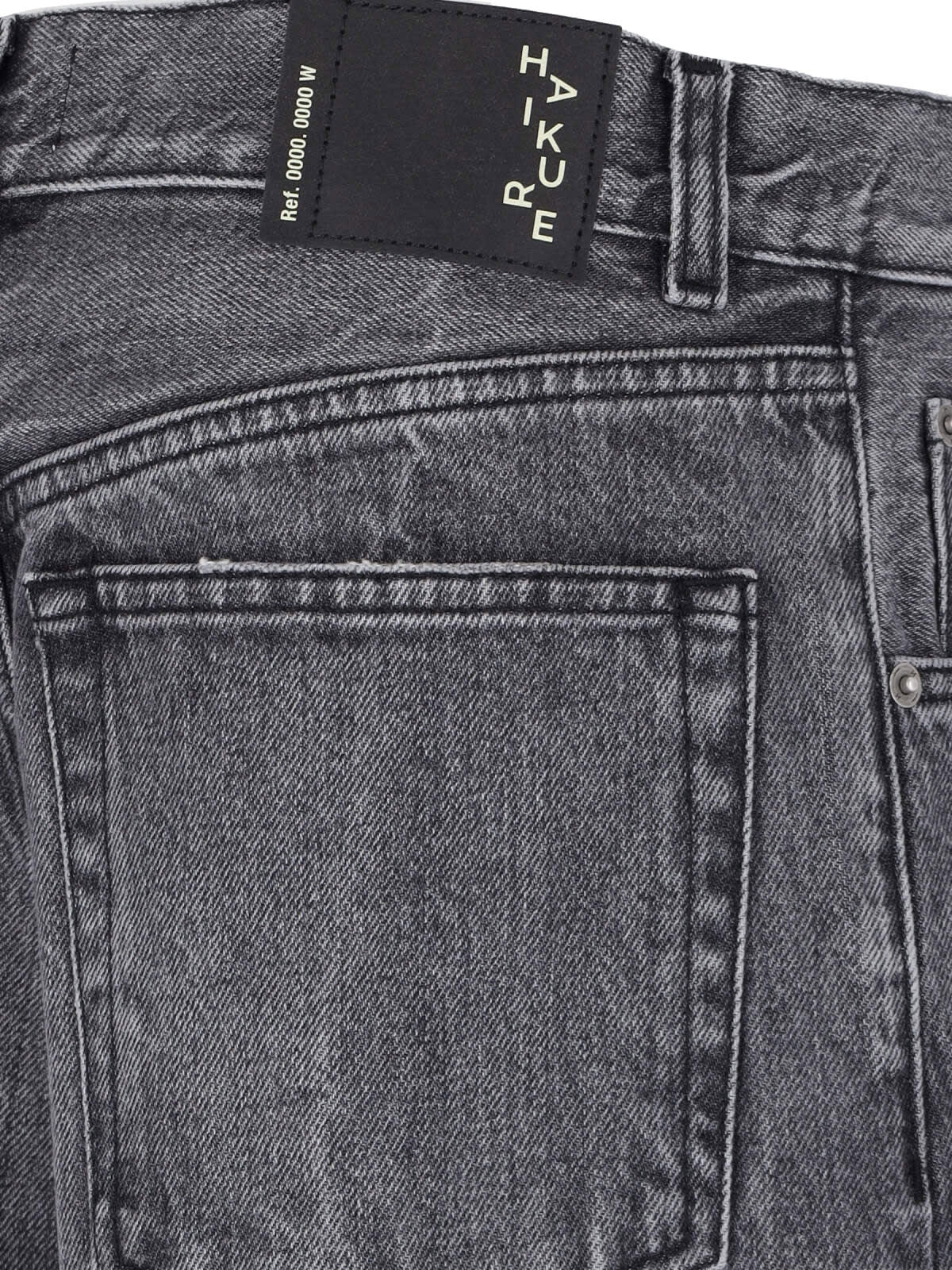 Shop Haikure Cargo Jeans In Black
