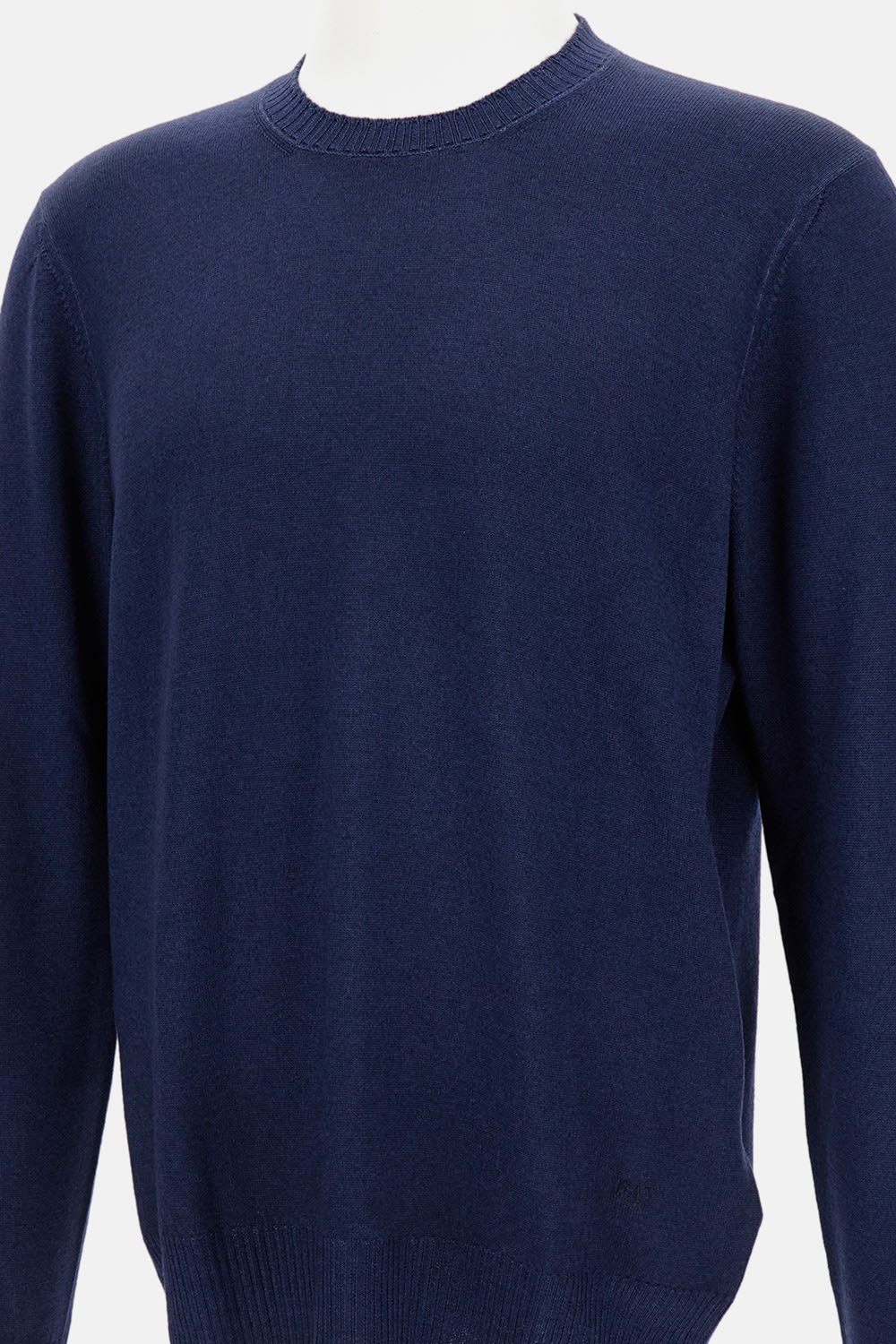 Fay Crew Neck Sweater In Blue