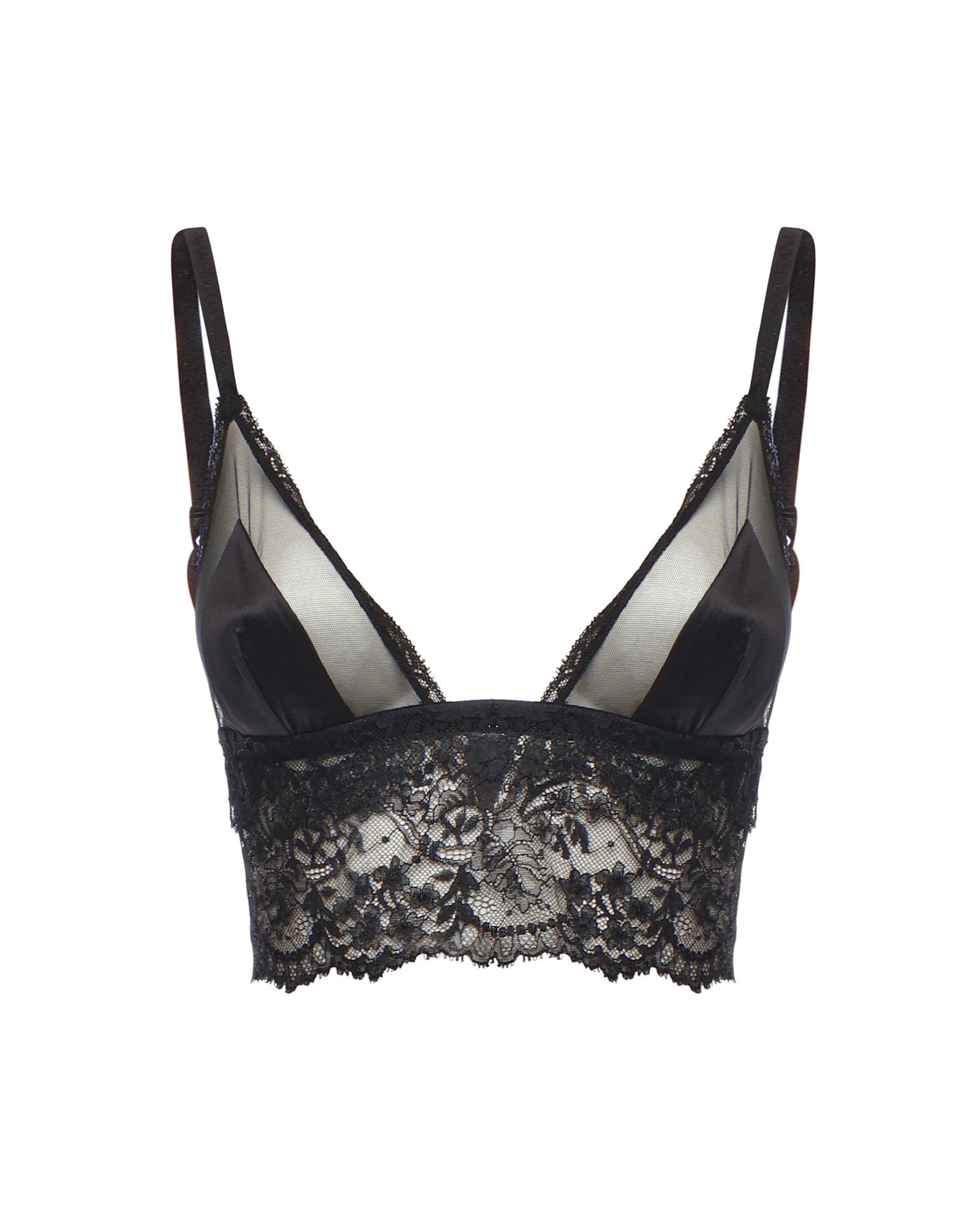 Soft Cup Satin Bralette