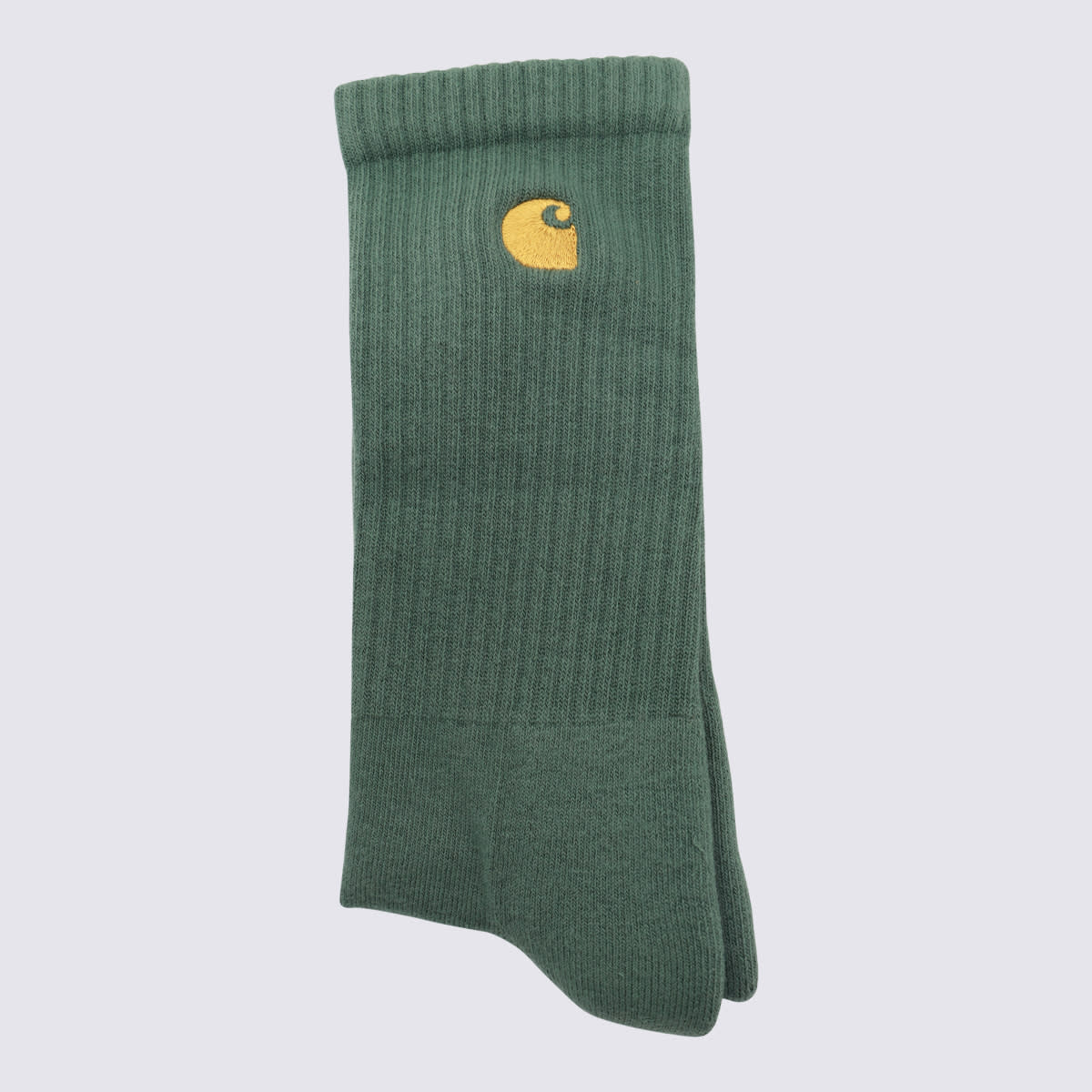 Green Cotton Socks