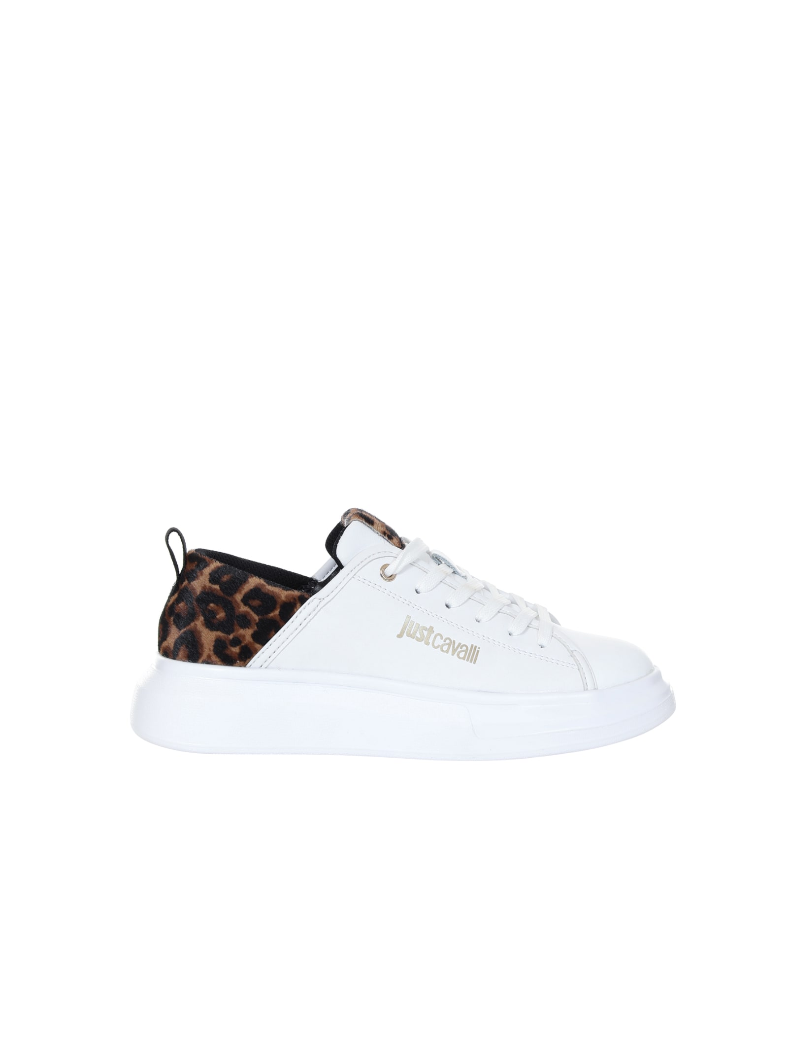 Just Cavalli Sneakers In White