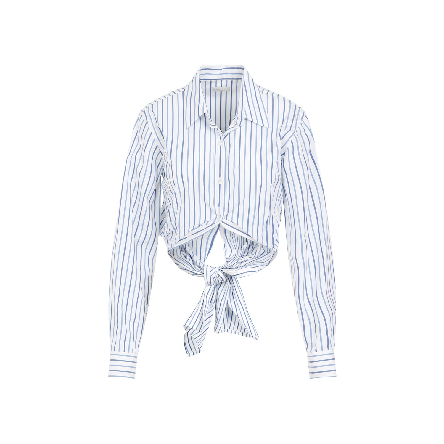 Shop Dries Van Noten Calbero Shirt In Light Blue