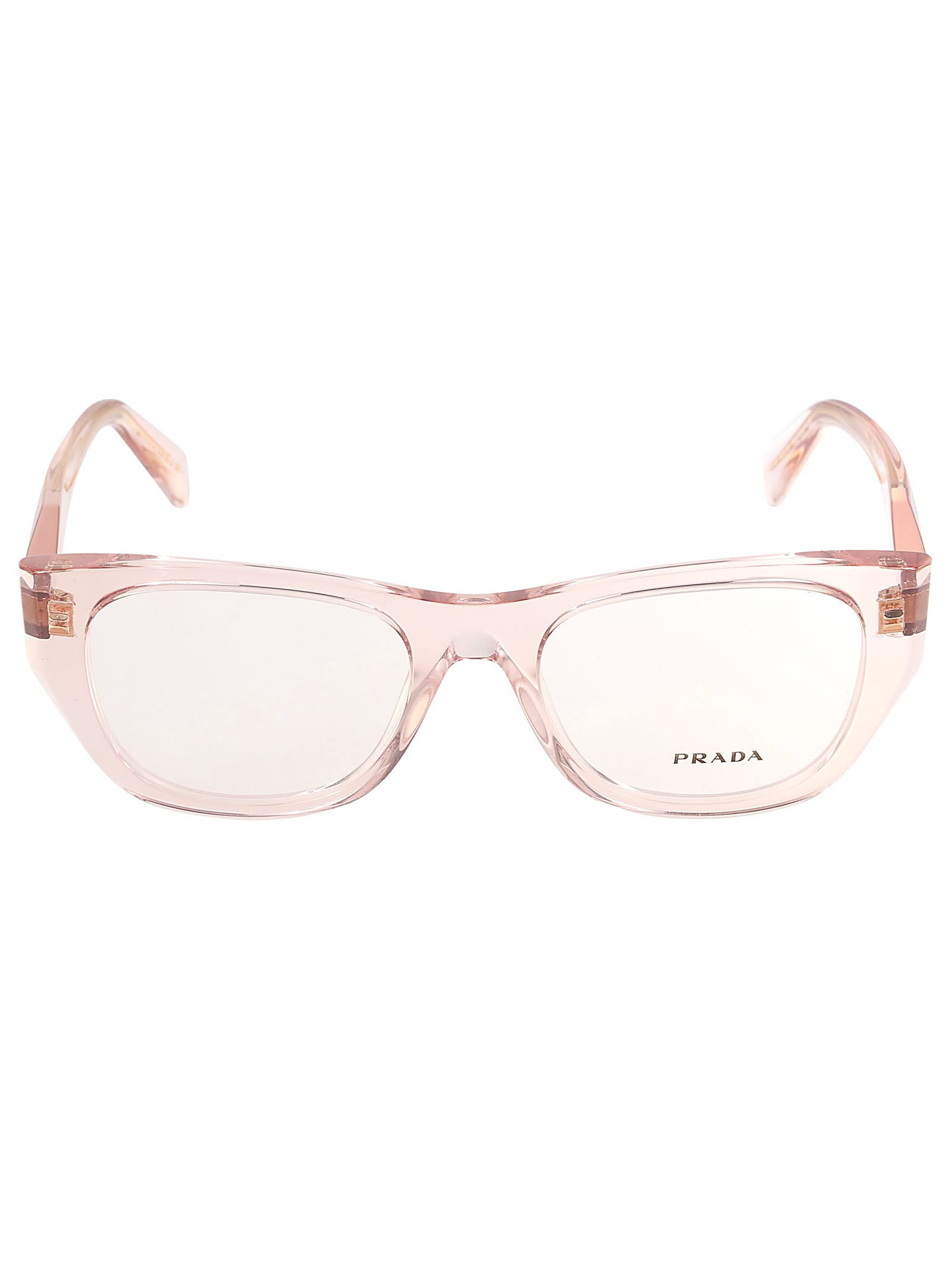 Prada Clear Frame Glasses In 19q1o1