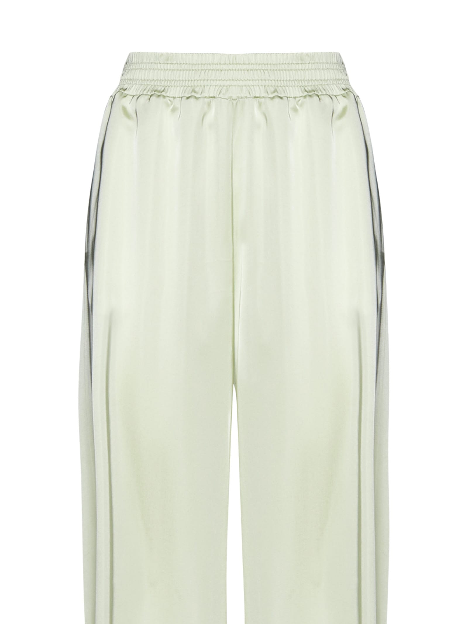 Fabiana Filippi Viscose Trousers In Mint Green