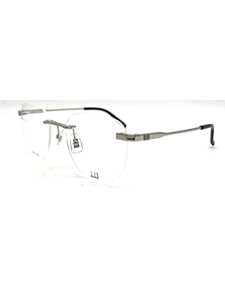 Dunhill Du0066o Eyewear In Silver Silver Transpa