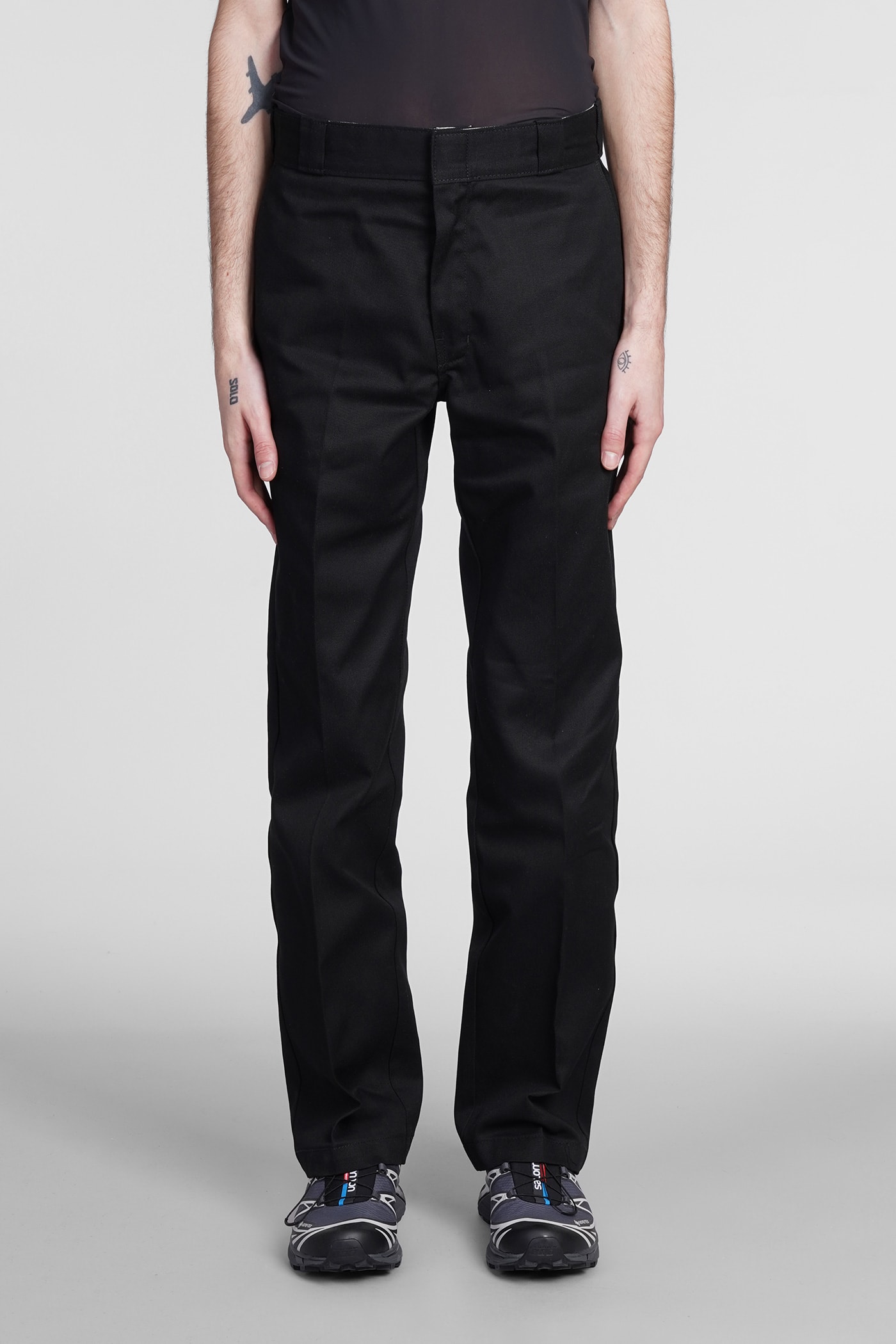 Dickies Pants In Black Polyester