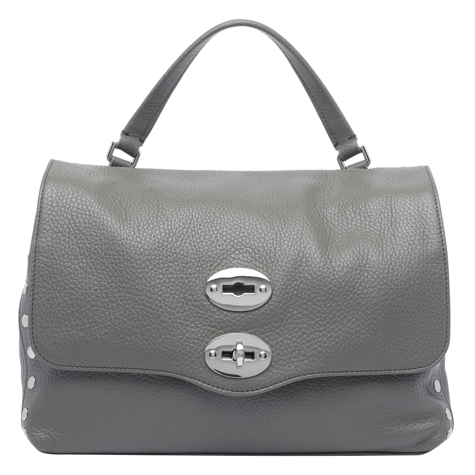 Zanellato Daily Postina Handbag In Gray