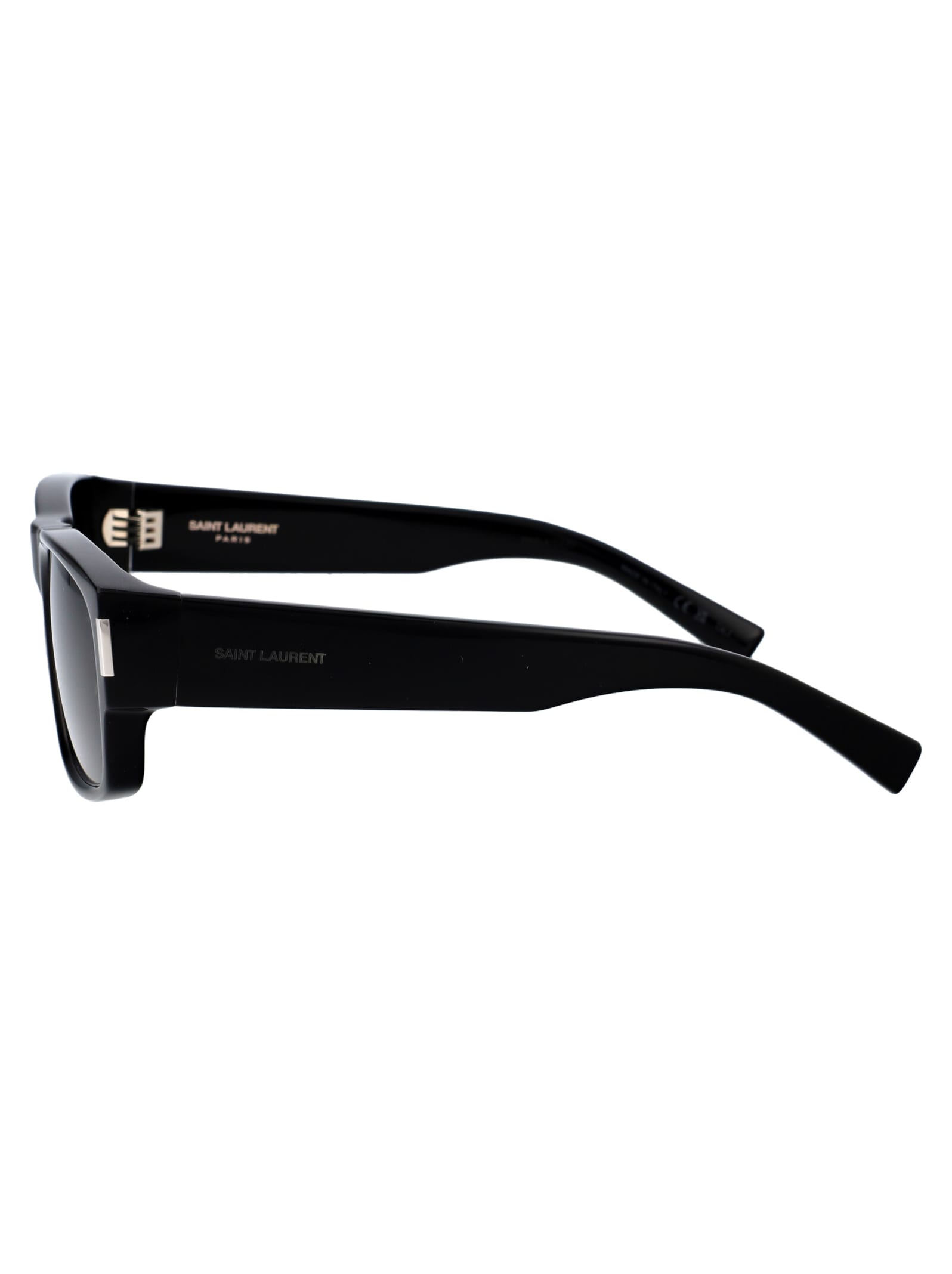 Saint Laurent Sl 689 Sunglasses In Black-black-black