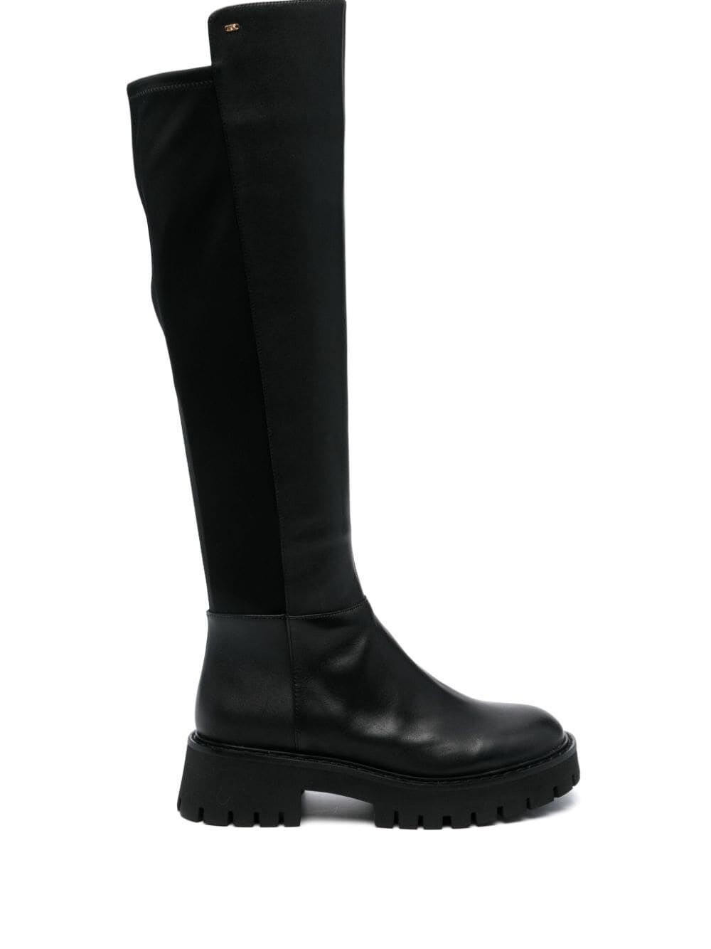 Shop Michael Michael Kors Asher Boot In Black