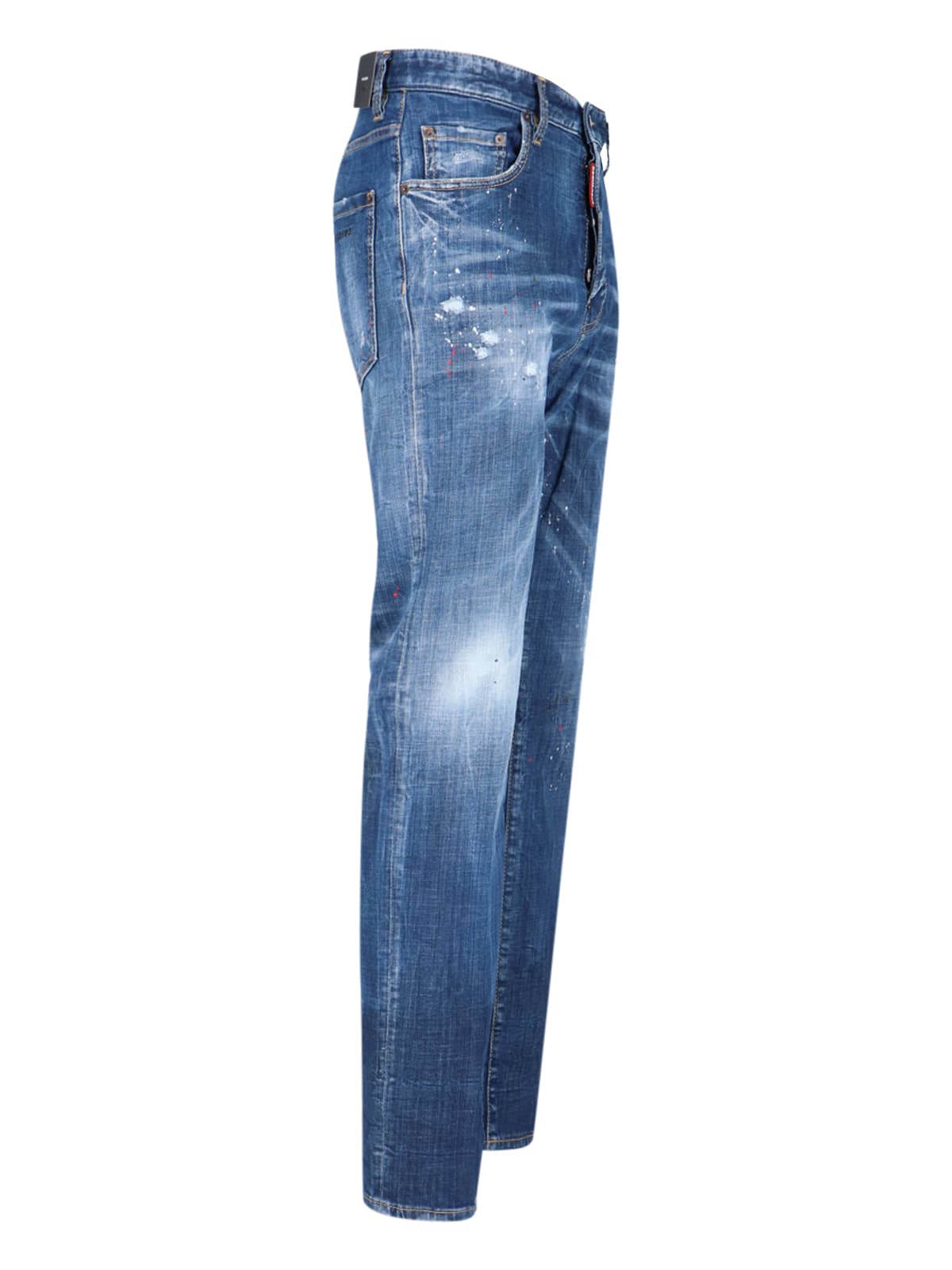 Dsquared2 "642" Straight Jeans In Blue