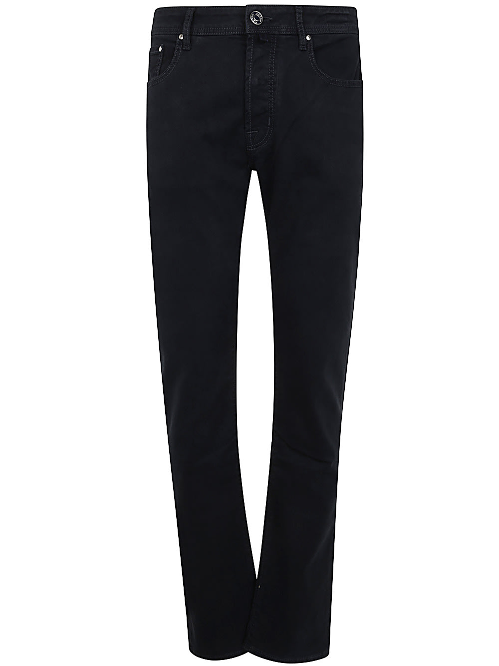 Shop Jacob Cohen Slim Fit Bard Jeans In Navy Blue