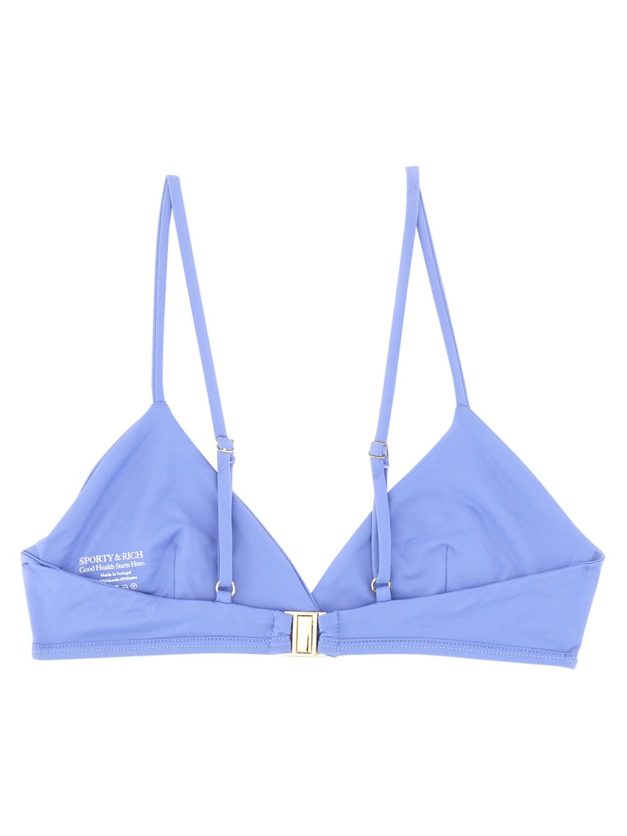 Shop Sporty &amp; Rich Top Bikini In Multicolour