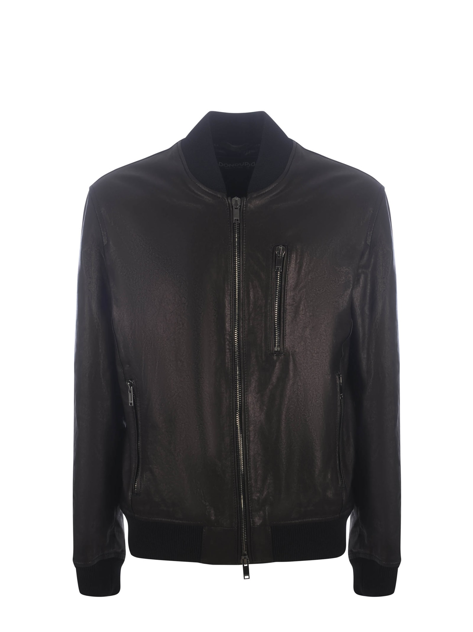 Bomber Dondup In Leather