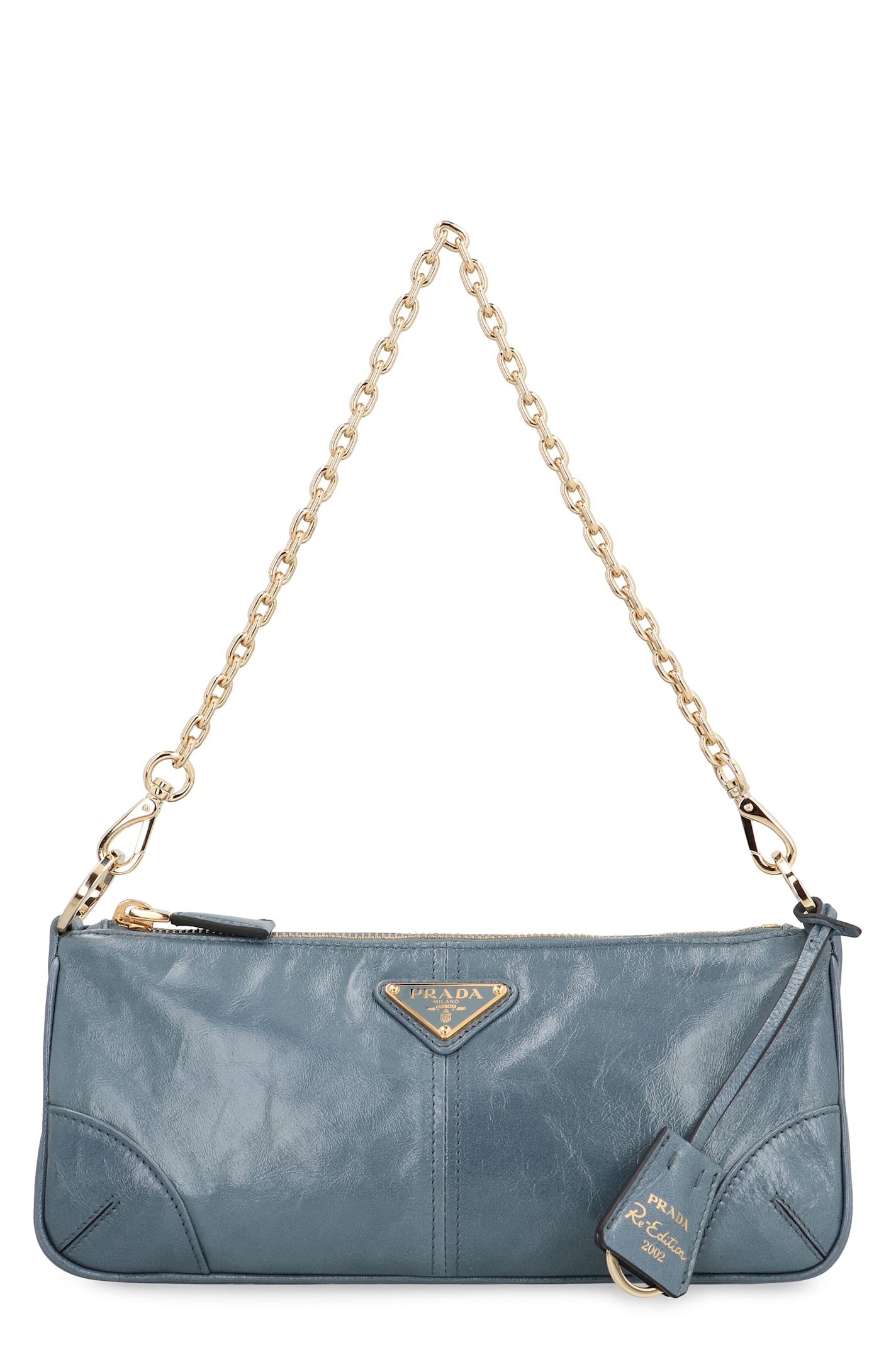 Prada Re-edition 2002 Leather Shoulder Bag