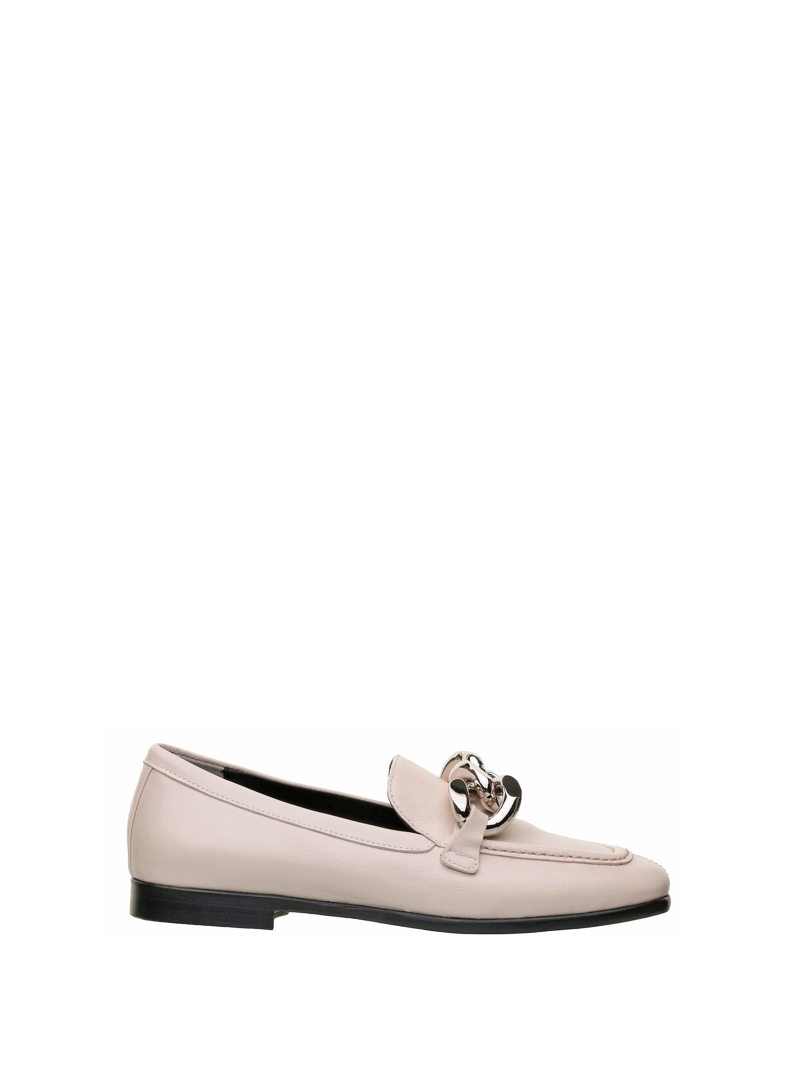 Casadei LOAFERS WITH CHAIN