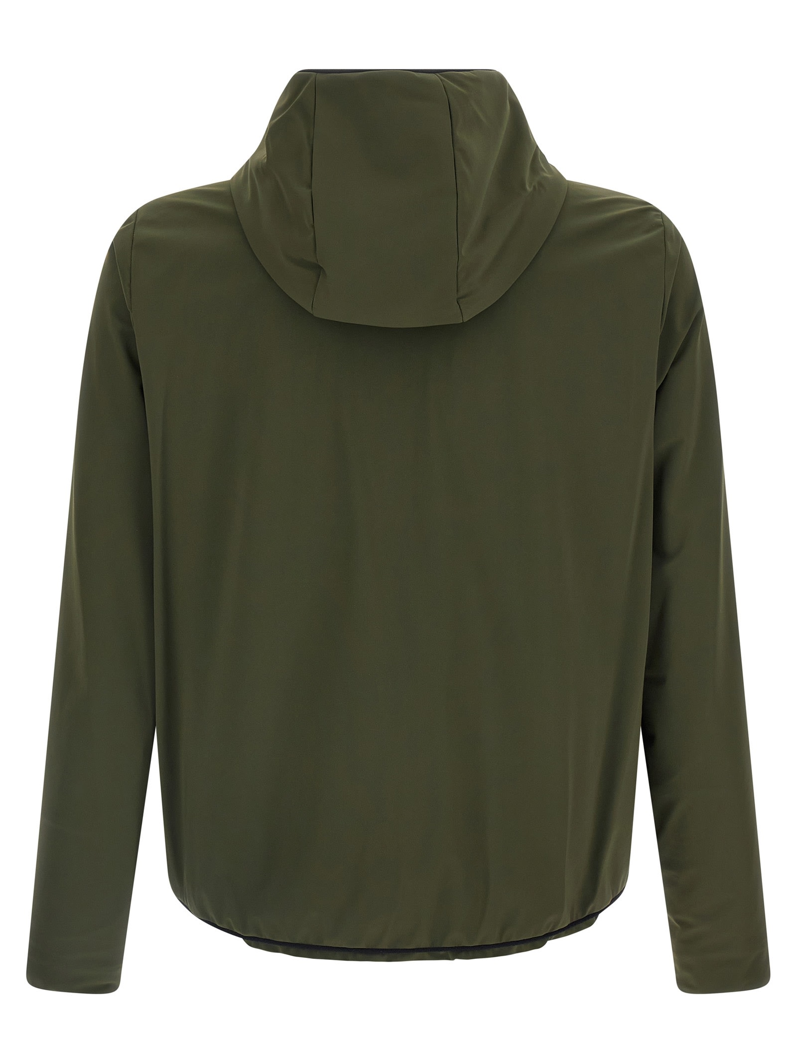 Moncler Grenoble Green Polyamide Blend Jacket In Green
