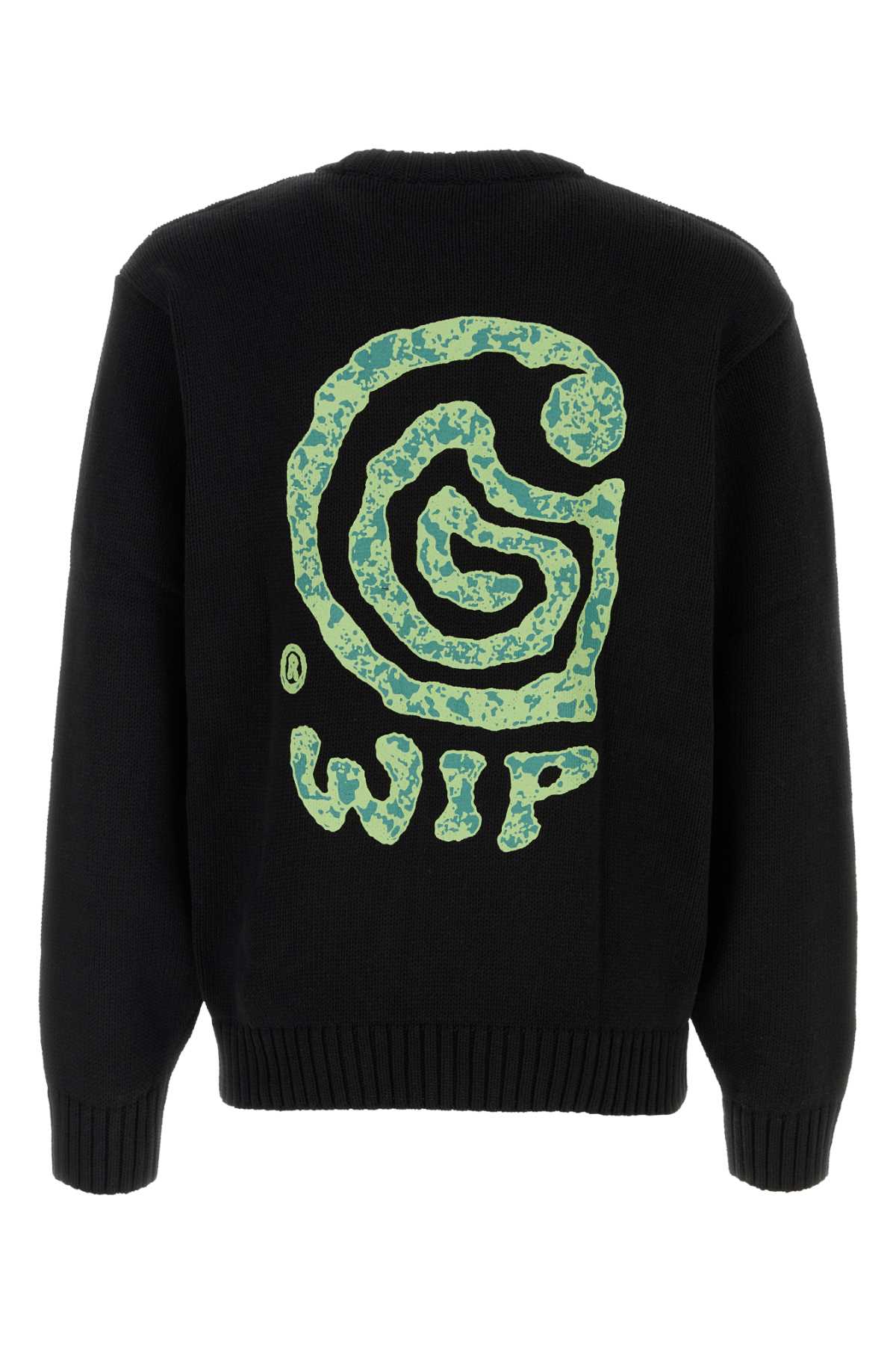 Carhartt Helix Sweater In Cotton Blend In Black