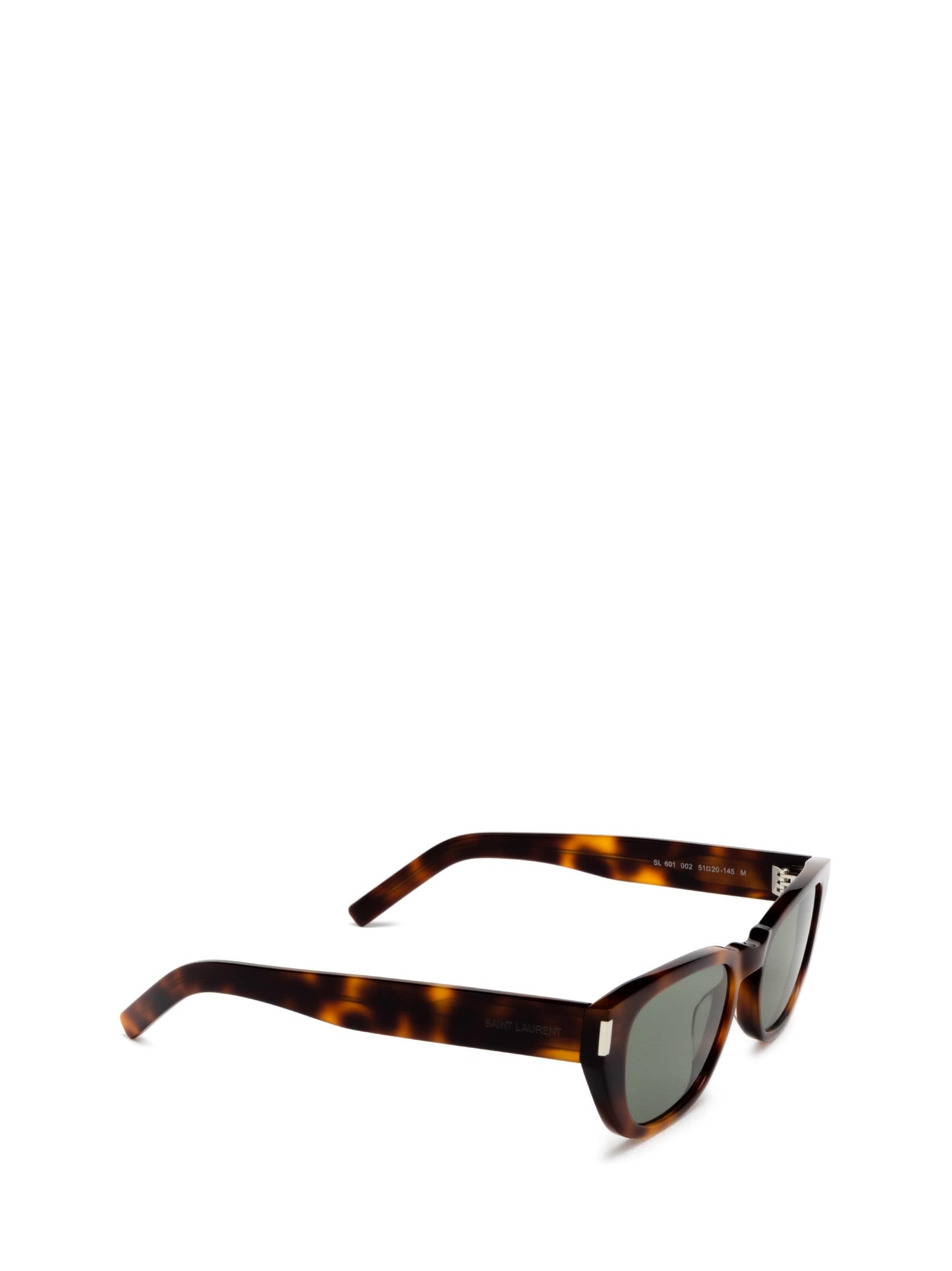 Shop Saint Laurent Sl 601 Havana Sunglasses