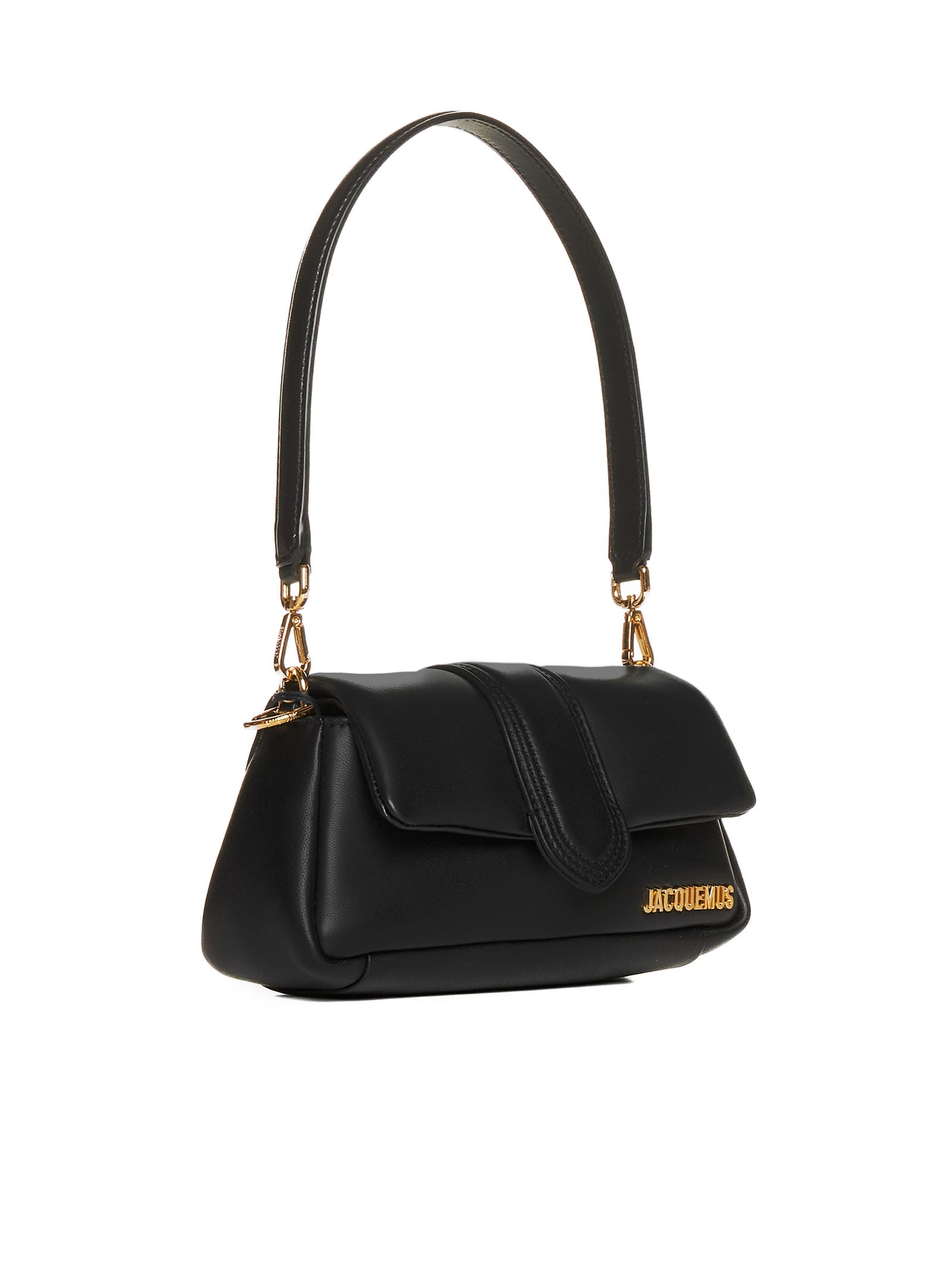 Shop Jacquemus Shoulder Bag In Black