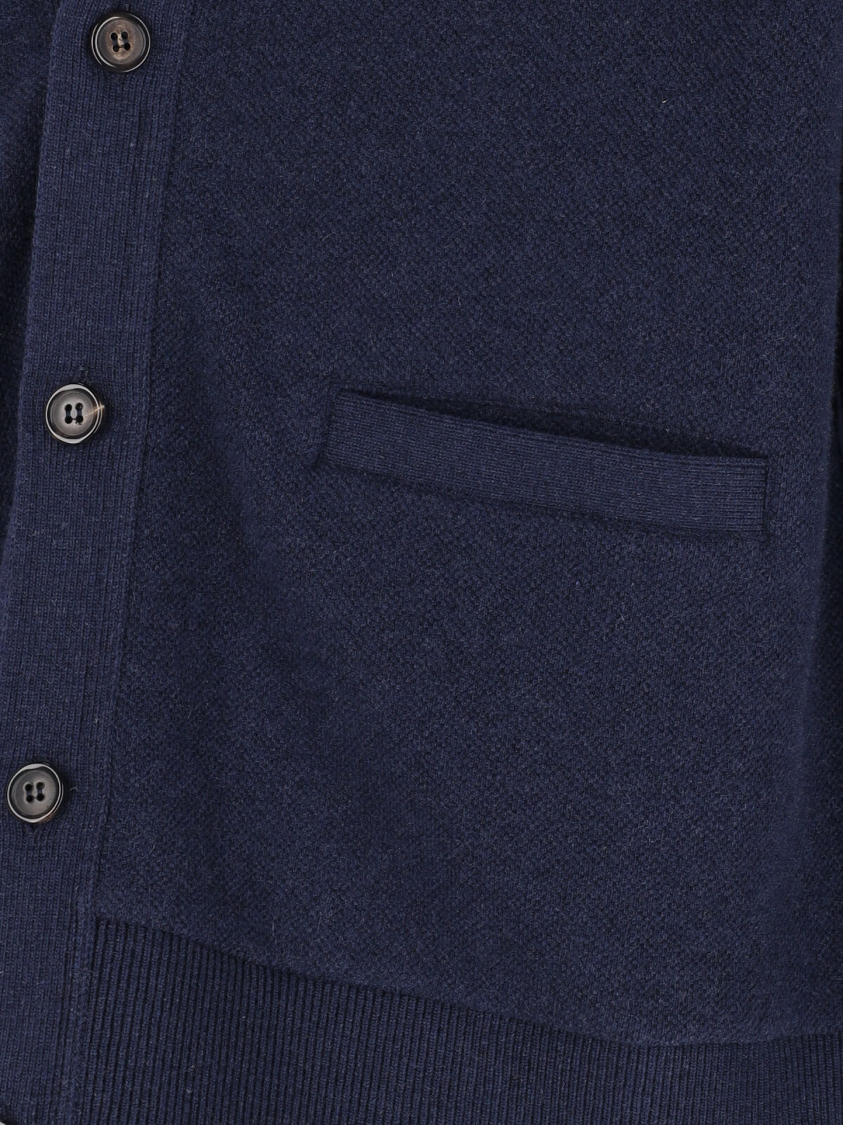 Thom Browne Knitwear With V-neckline And Ribbed Finish