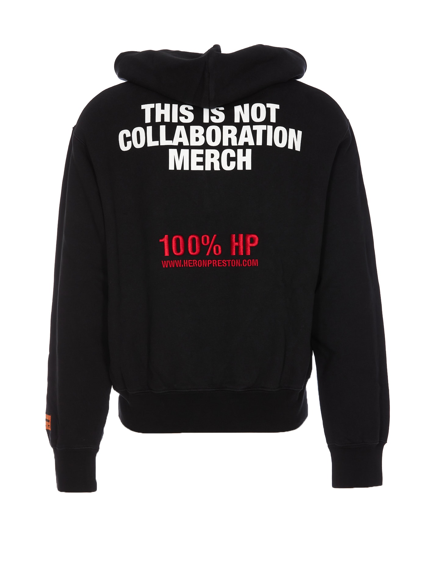 Shop Heron Preston This Is Not Hoodie In Black