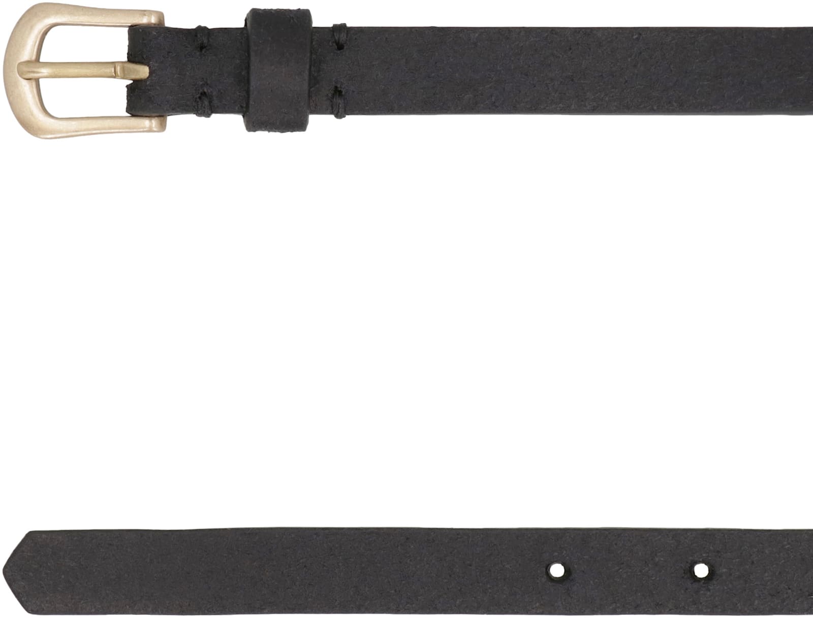 Golden Goose Trinidad Leather Belt In Black