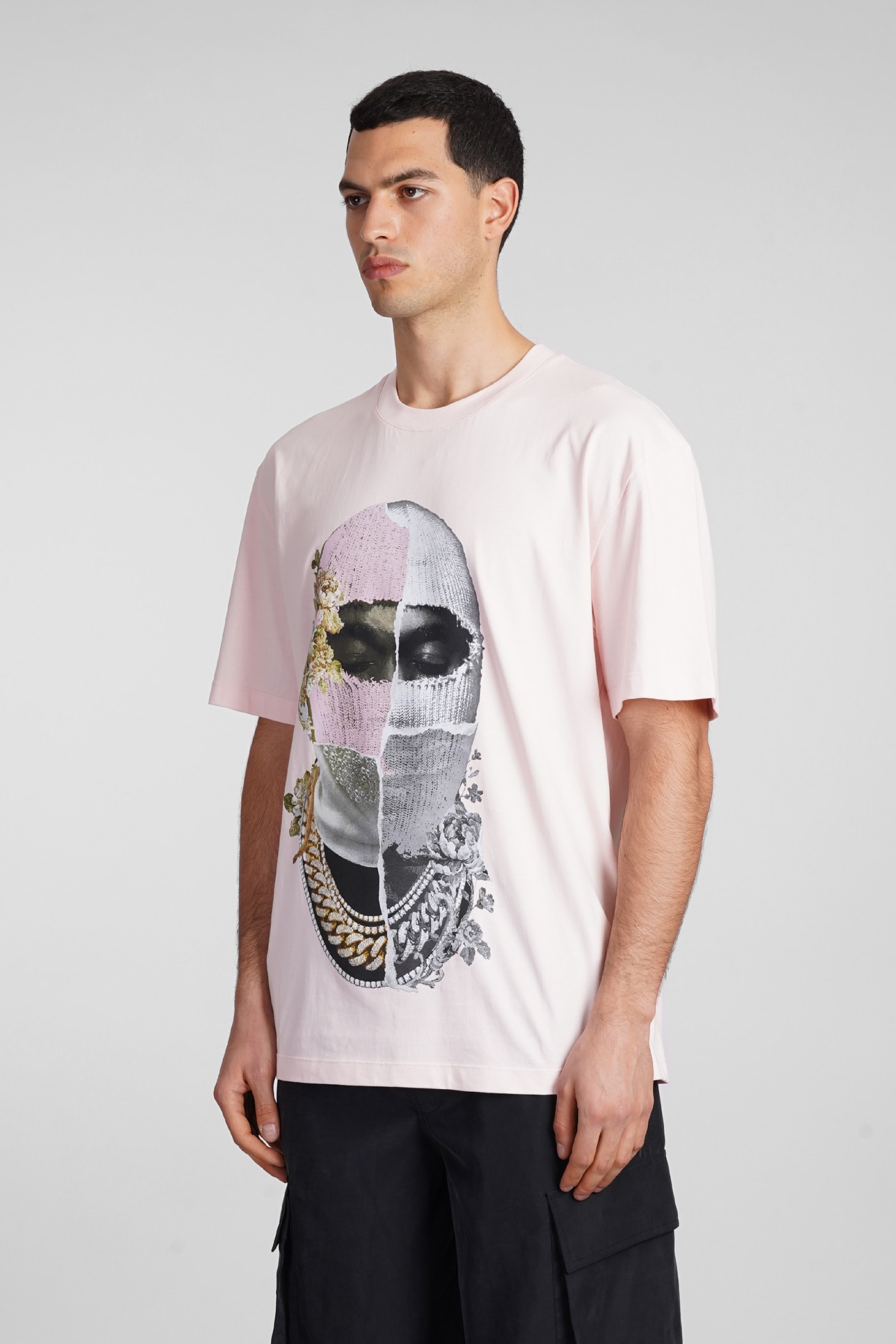 Shop Ih Nom Uh Nit T-shirt In Rose-pink Cotton