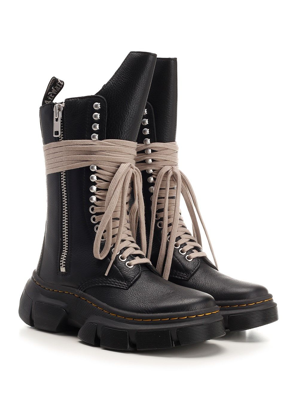 Shop Rick Owens X Dr. Martens Dr. Martens X Rick Owens 1918 Boots In Black