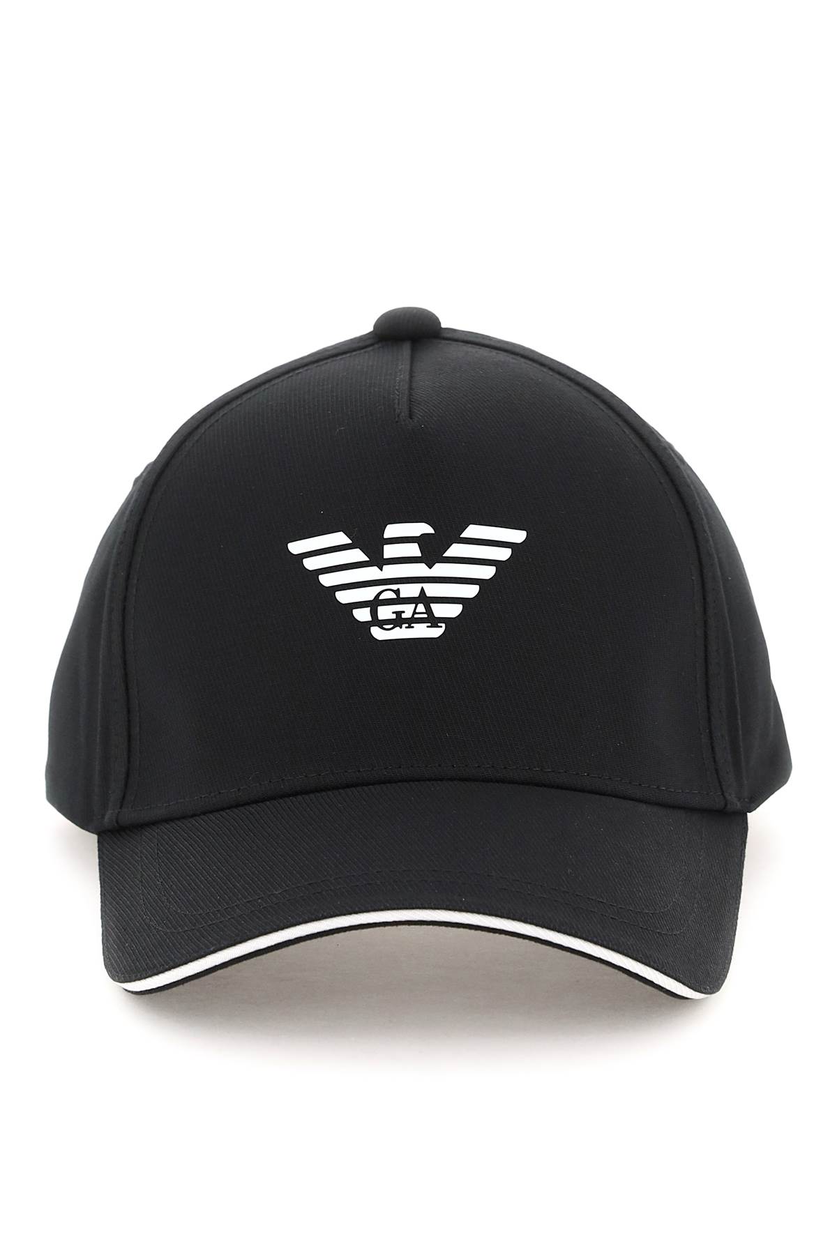 Giorgio Armani Baseball Cap With Logo  In Black