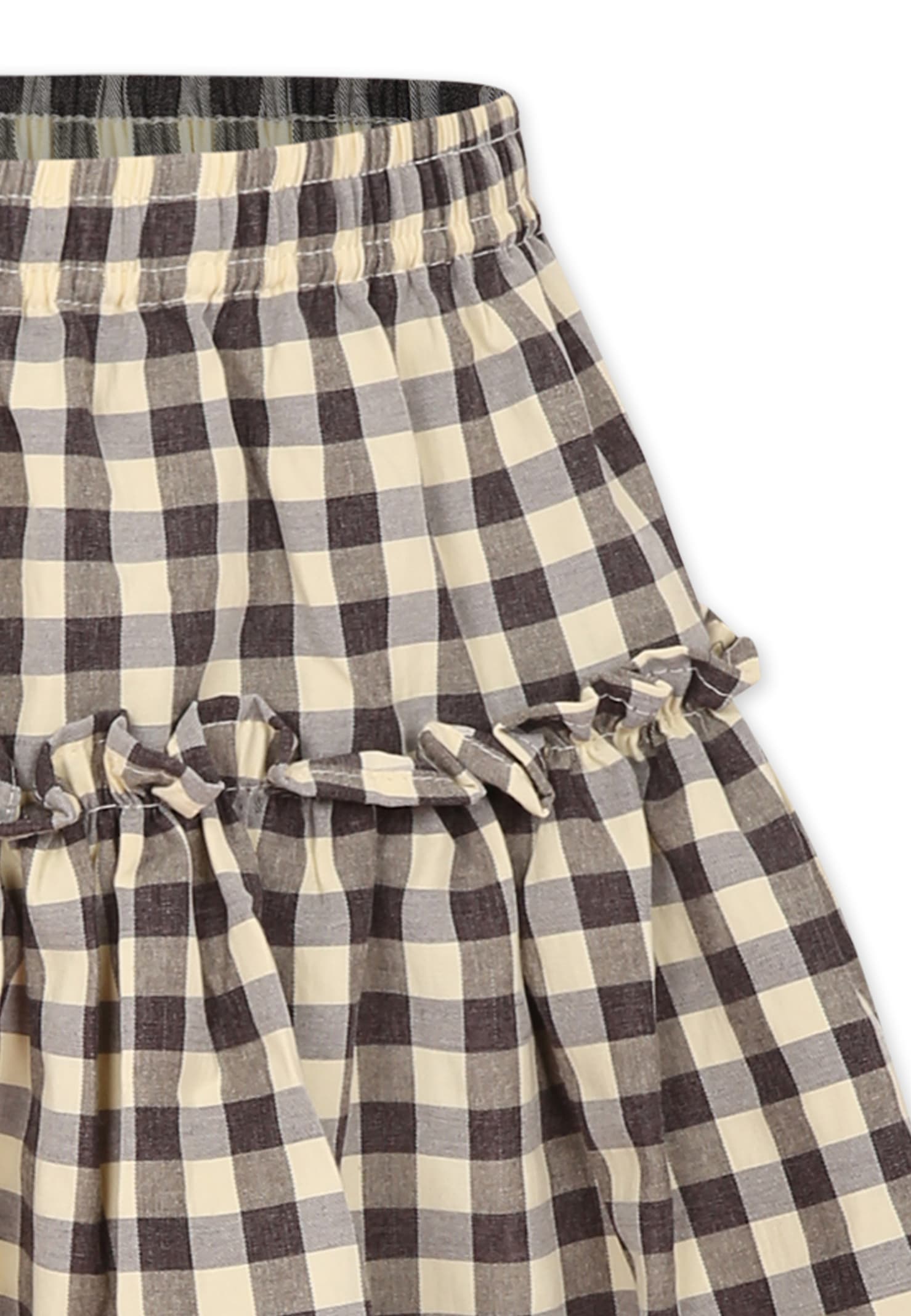 Molo Multicolor Skirt For Girl In Multicolor