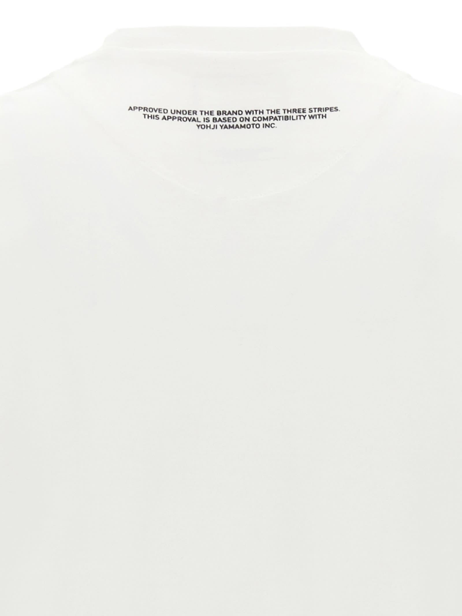 Shop Y-3 Logo Print T-shirt In White