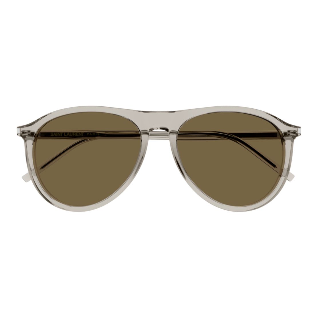 Saint Laurent Sl 667004 Beige Beige Brown In 004 Beige Beige Brown