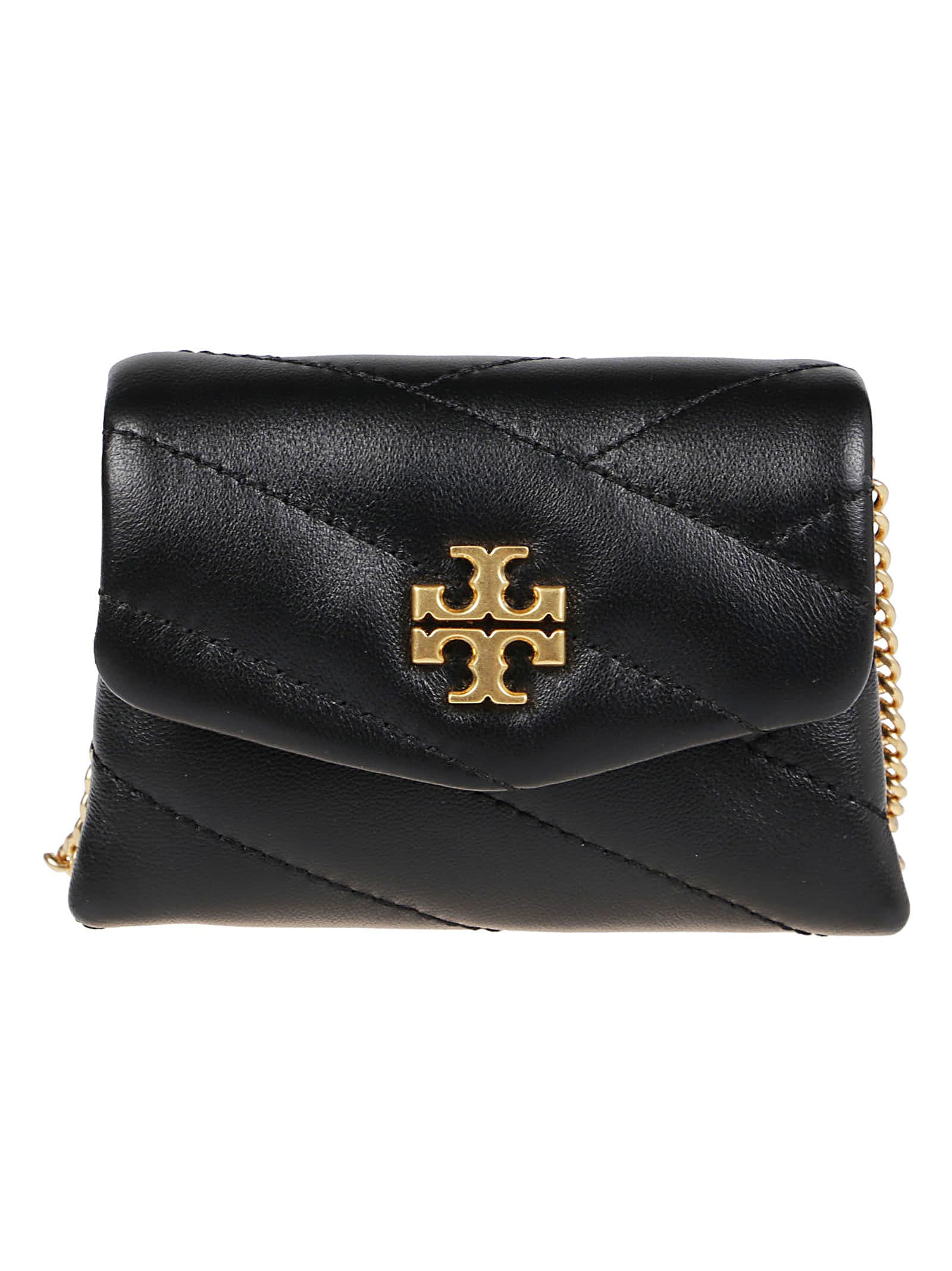 Tory Burch Kira Chevron Nano Bag in Black