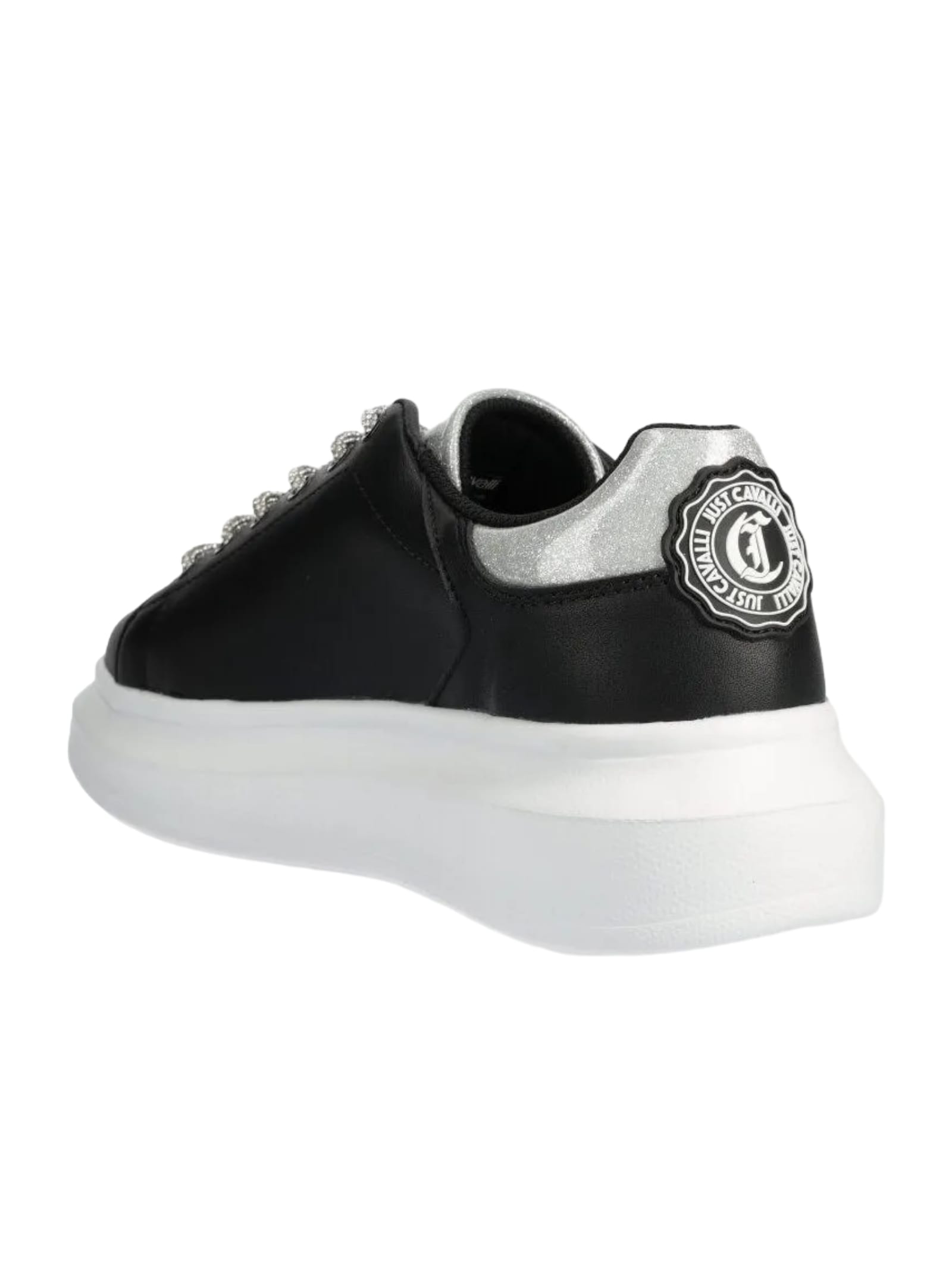 Shop Just Cavalli Sneakers In Black