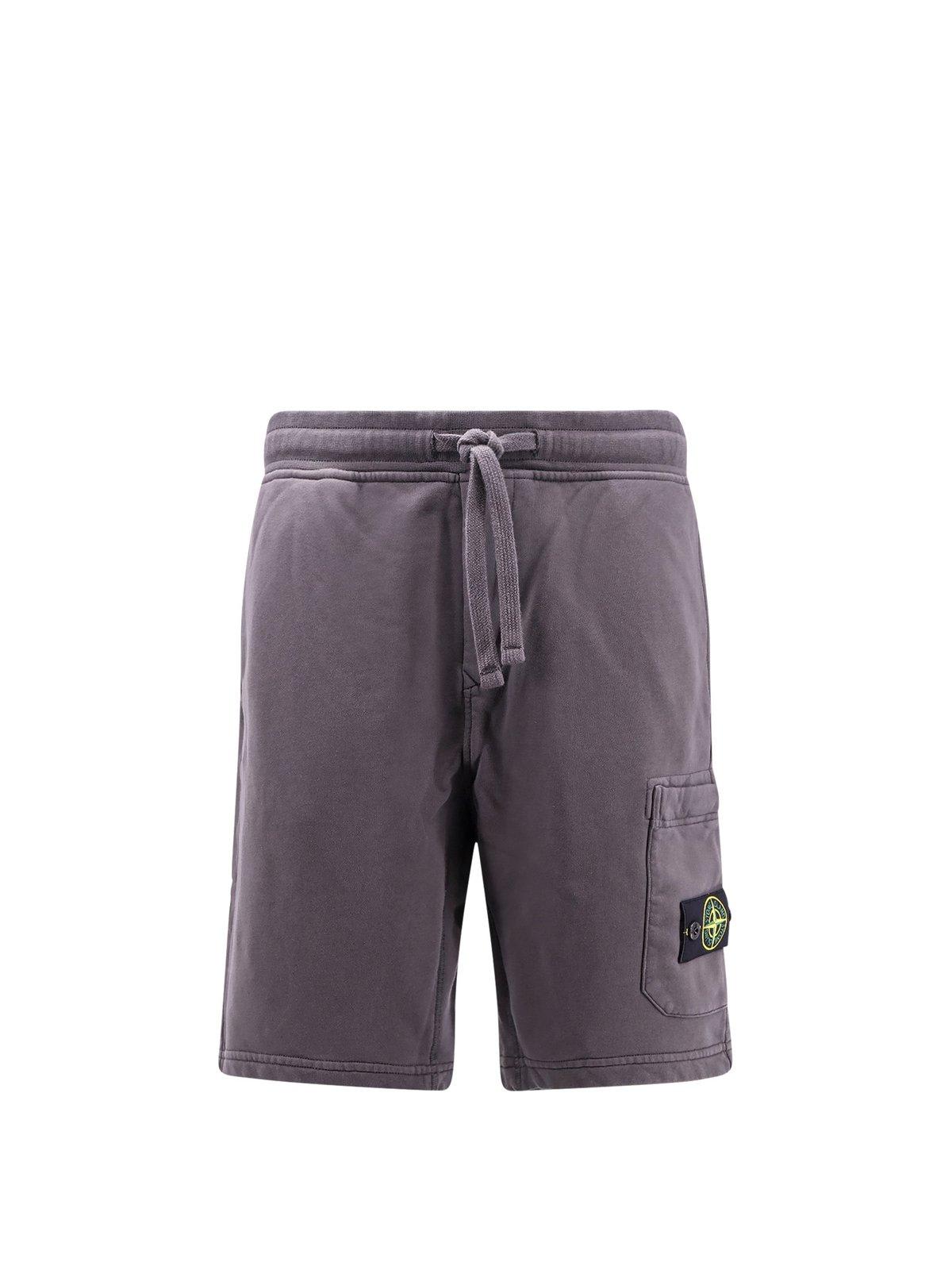 Compass Patch Drawstring Shorts