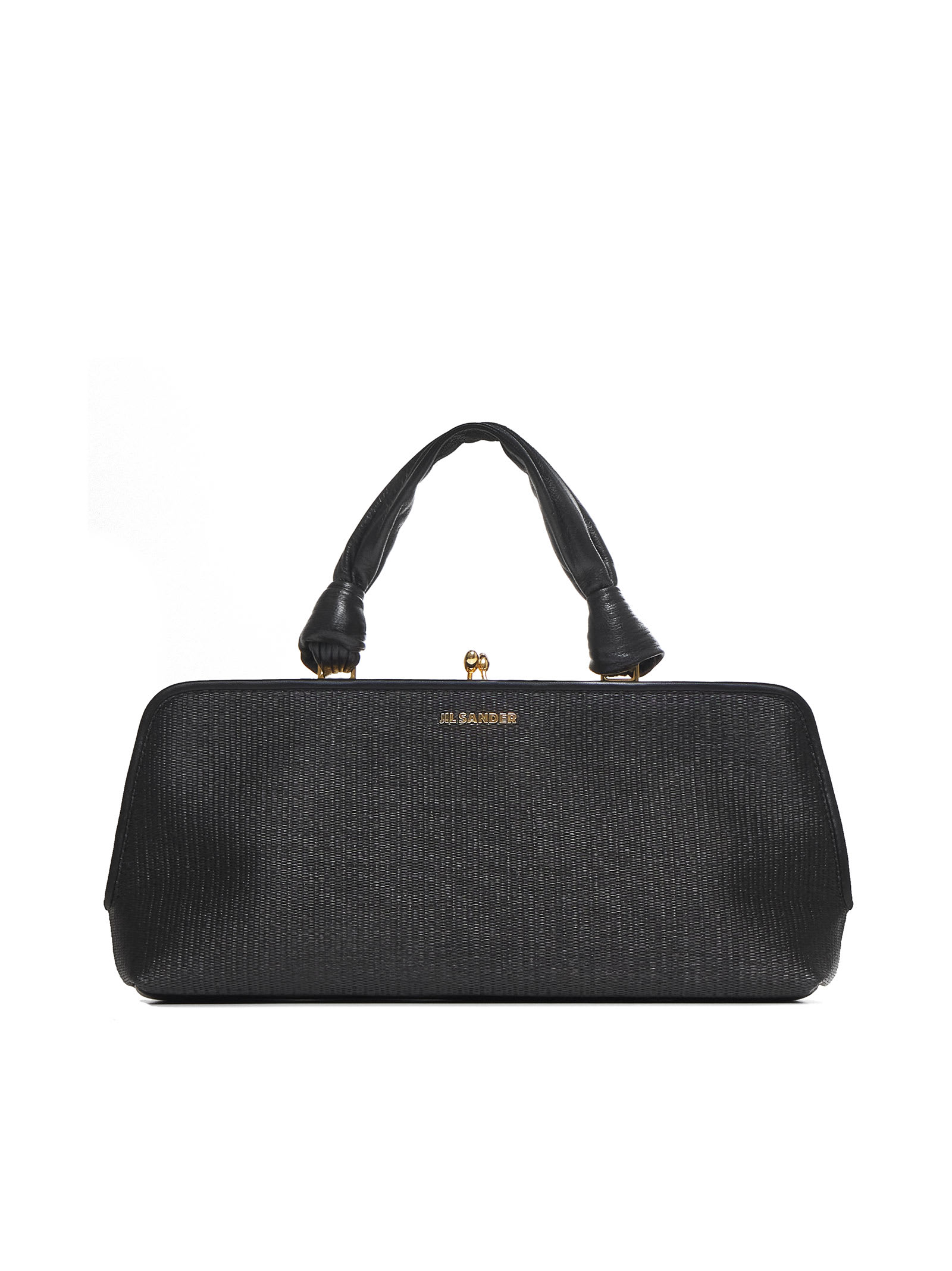 Shop Jil Sander Tote In Black