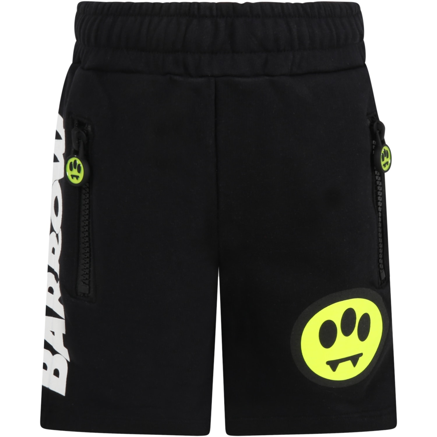 Barrow Black Short For Kids With Smile