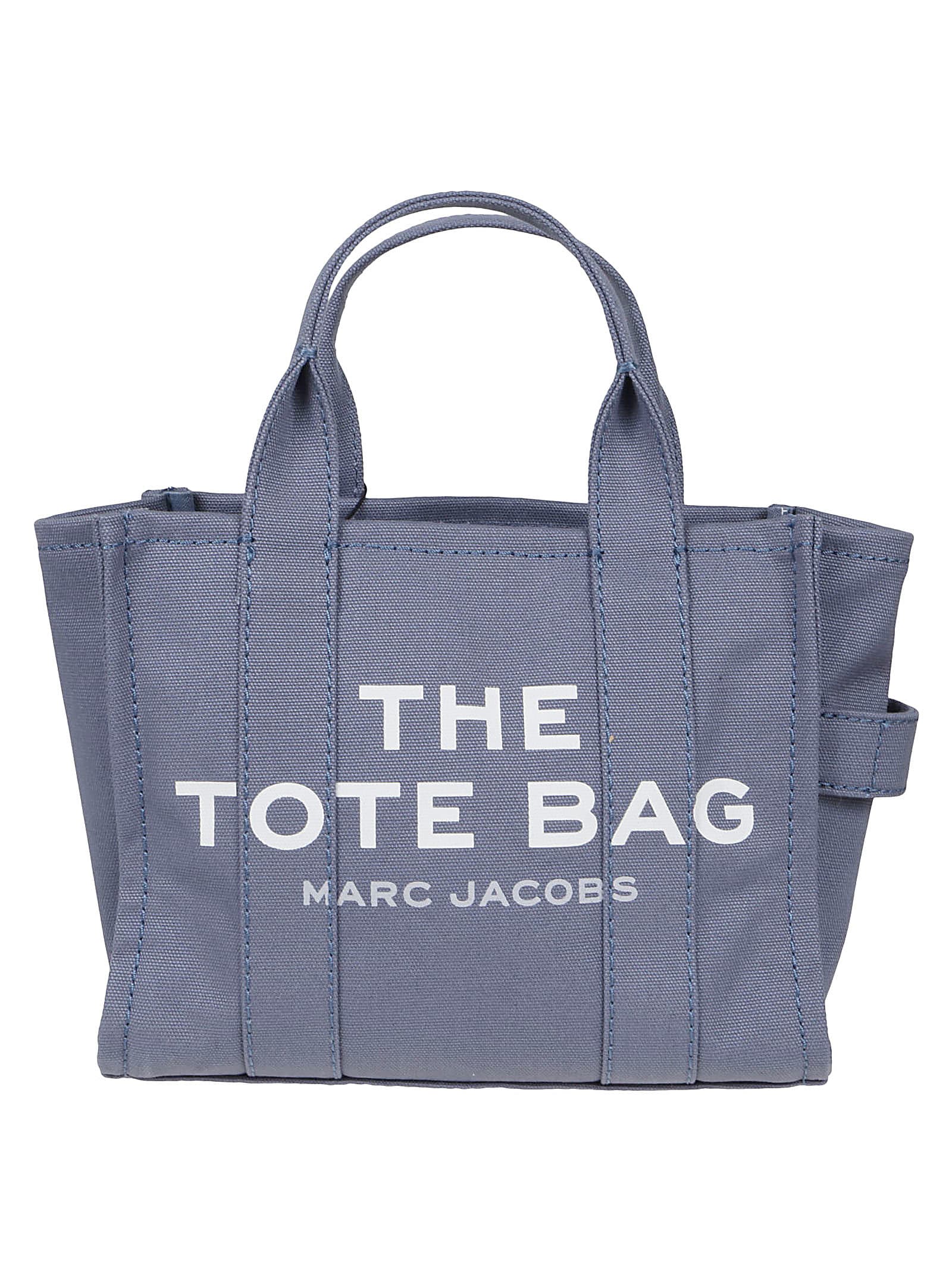 Shop Marc Jacobs The Small Tote In Blue Shadow