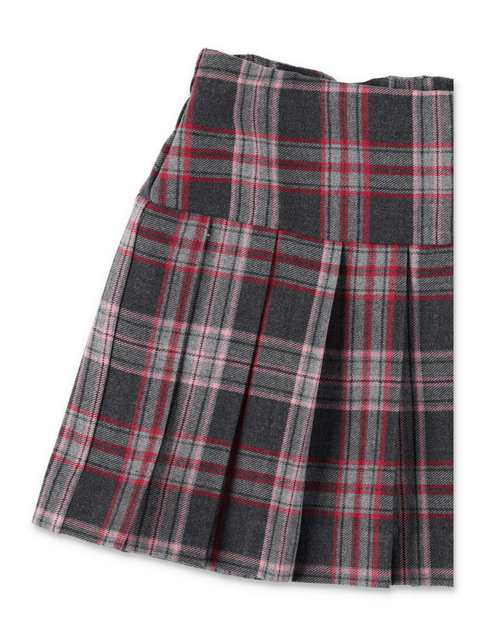 Shop Il Gufo Check Skirt