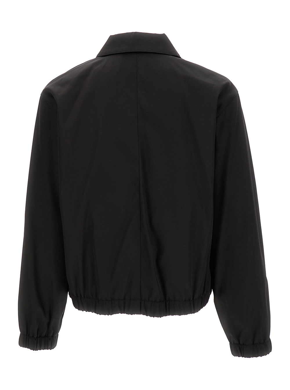 Shop Ami Alexandre Mattiussi Adc Zipped Jacket In Black
