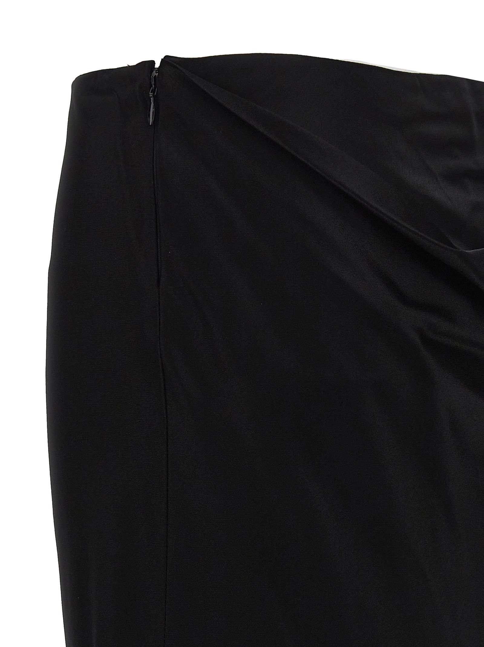 Shop Ann Demeulemeester Madeleen Skirt In Black