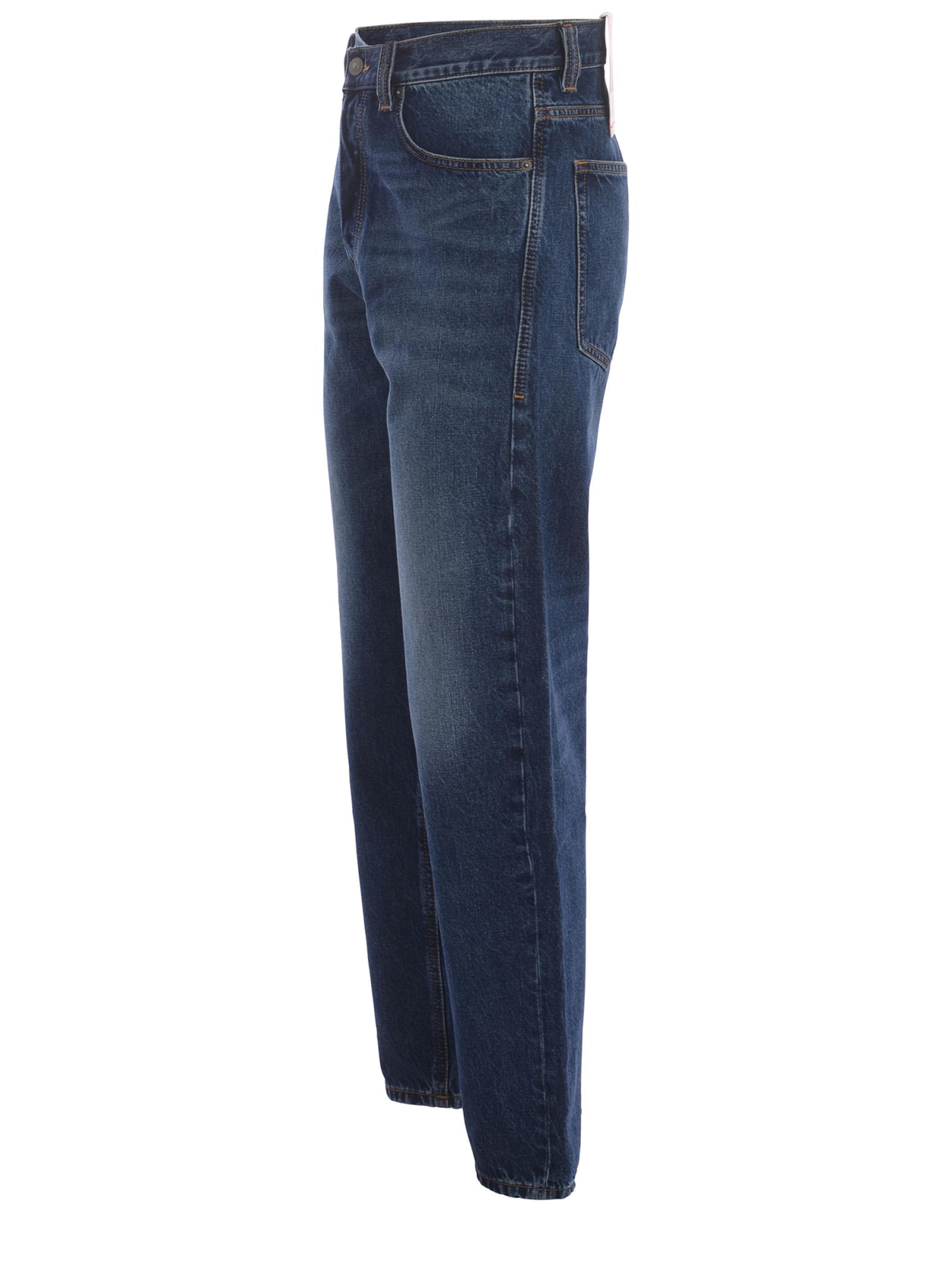 Shop Diesel Jeans  Macs Made Of Denim In Denim Blu
