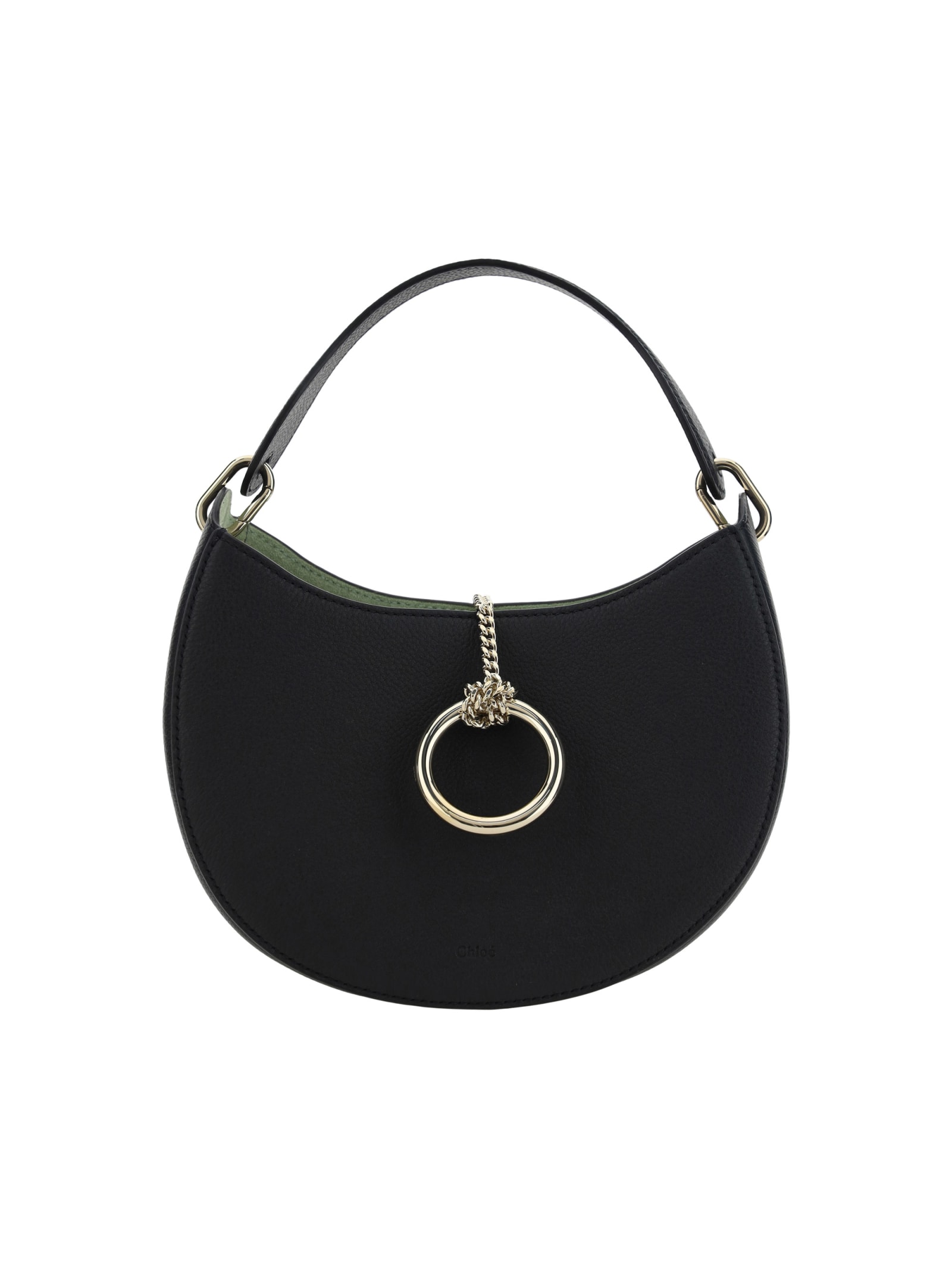 Shop Chloé Small Arl? Shoulder Bag In Black